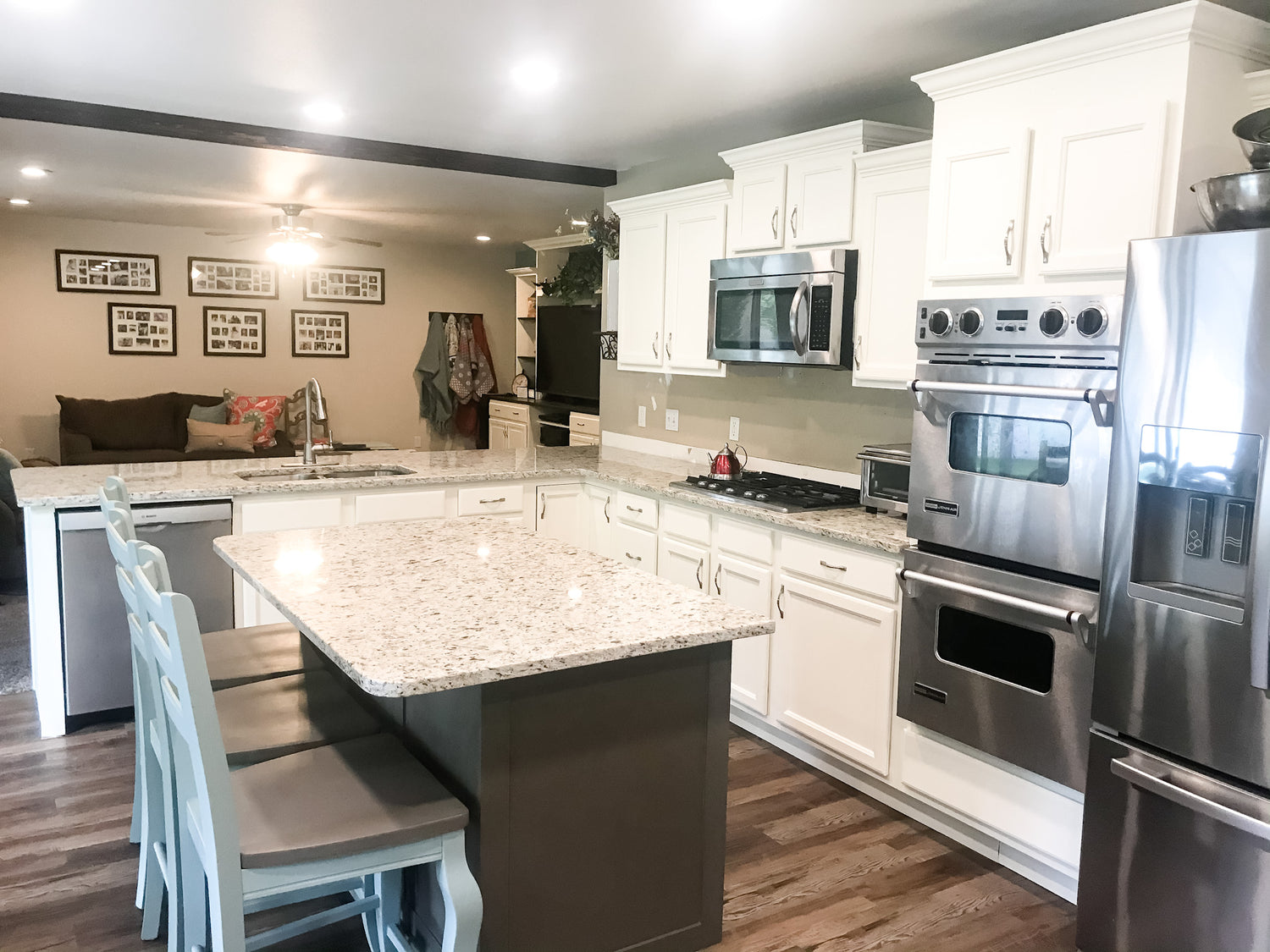 Mina's Beautiful Kitchen Transformation with Chalky Chicks Furniture Paint-Part 1