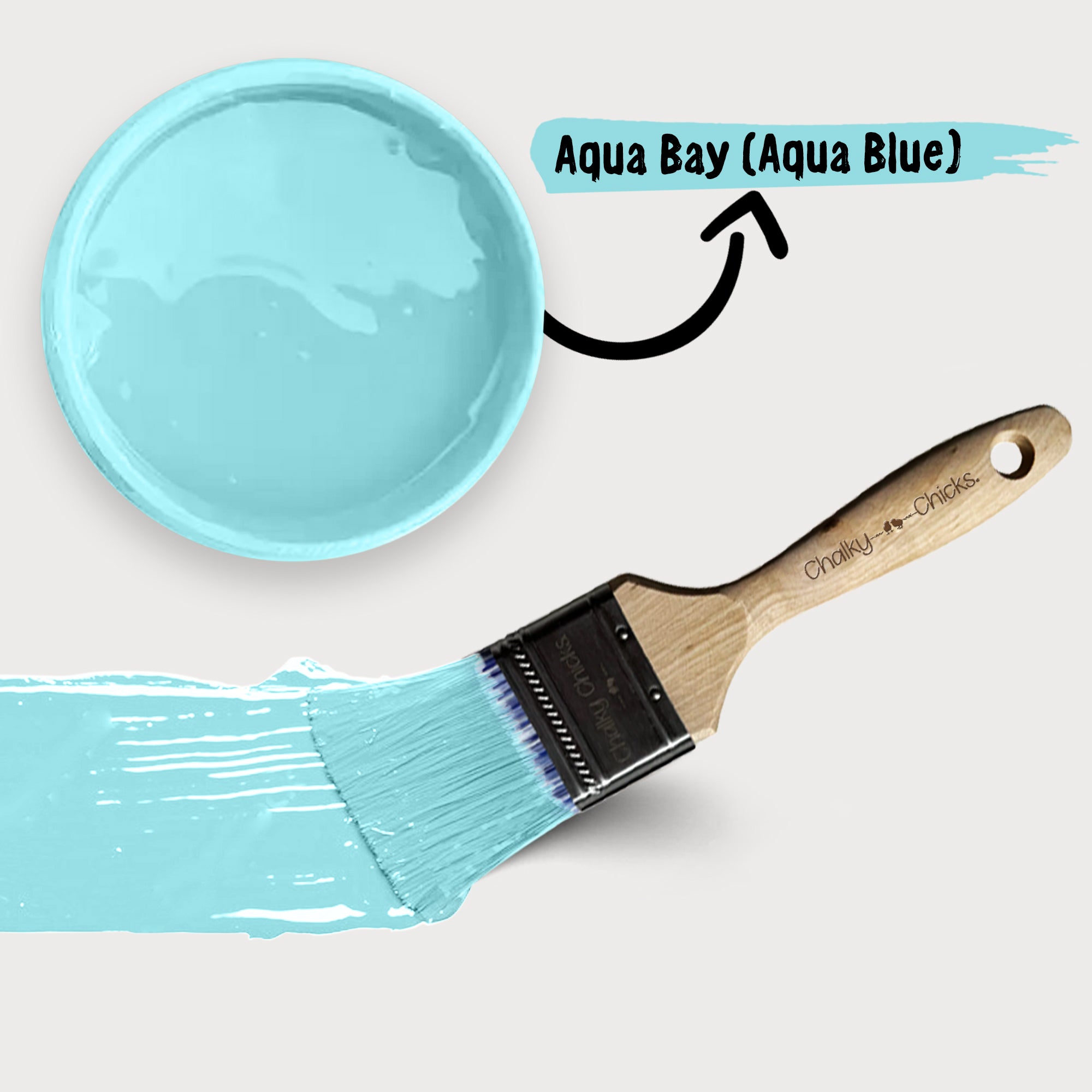 Aqua Bay, Premium All-In-One Chalk Paint for DIY’ers and Pro's