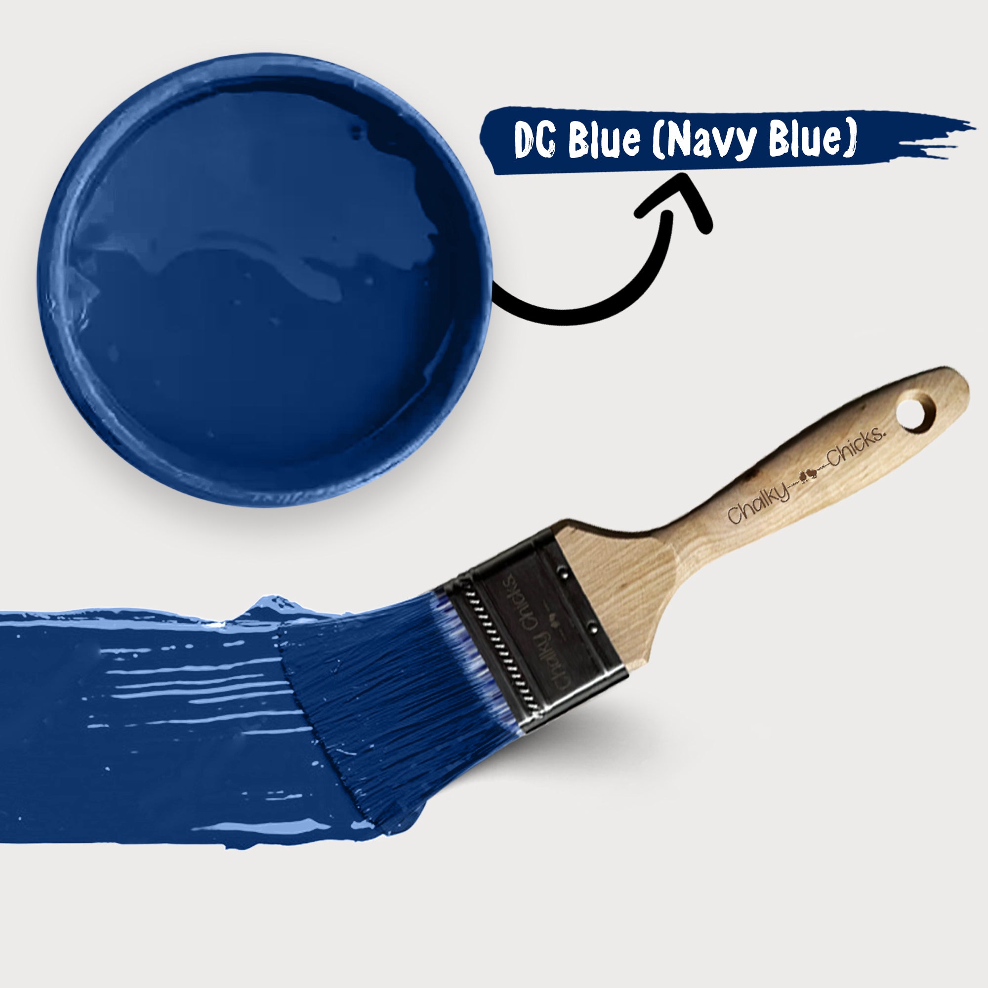 DC Blue, Premium All-In-One Chalk Paint for DIY’ers and Pro's