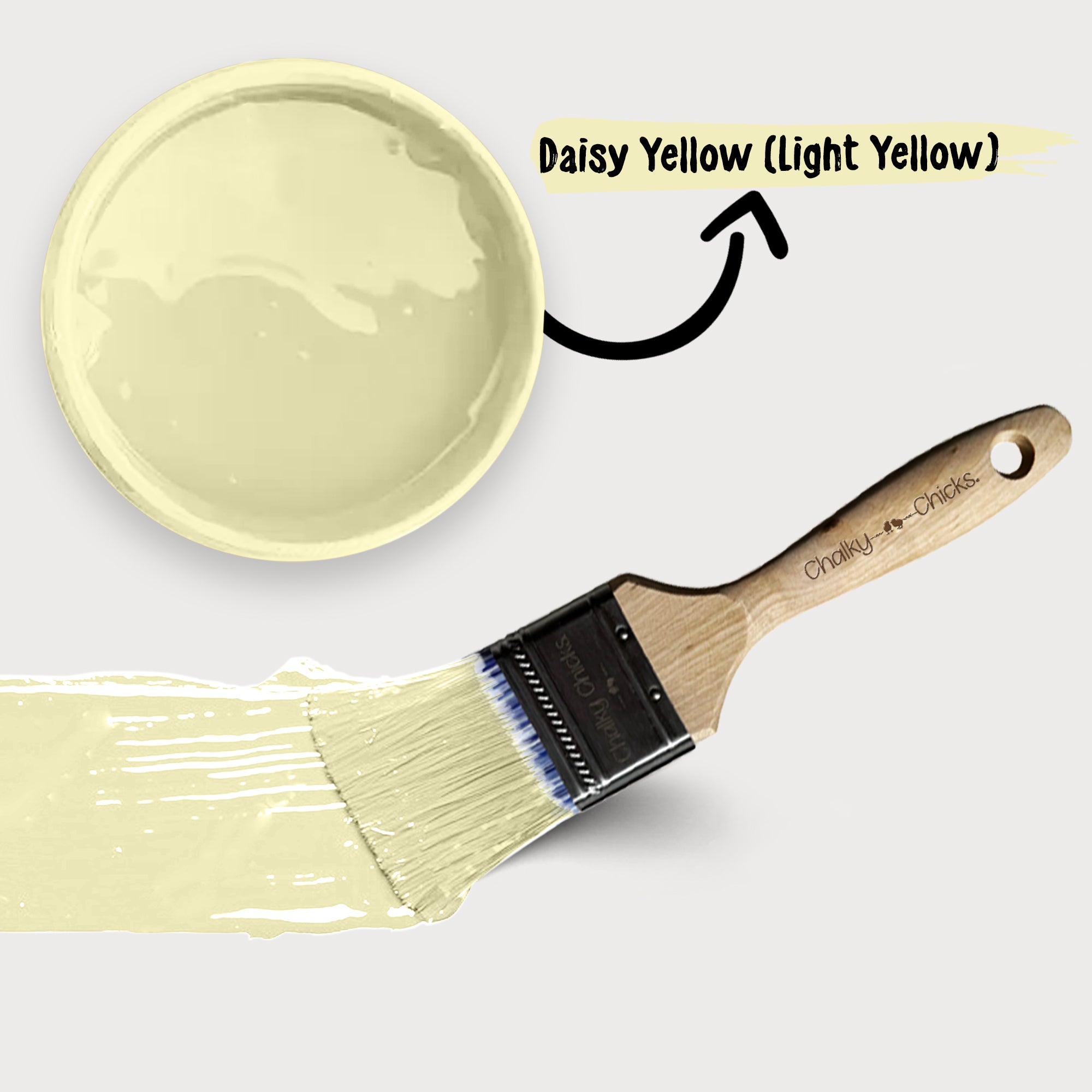 Daisy Yellow, Premium All-In-One Chalk Paint for DIY’ers and Pro's