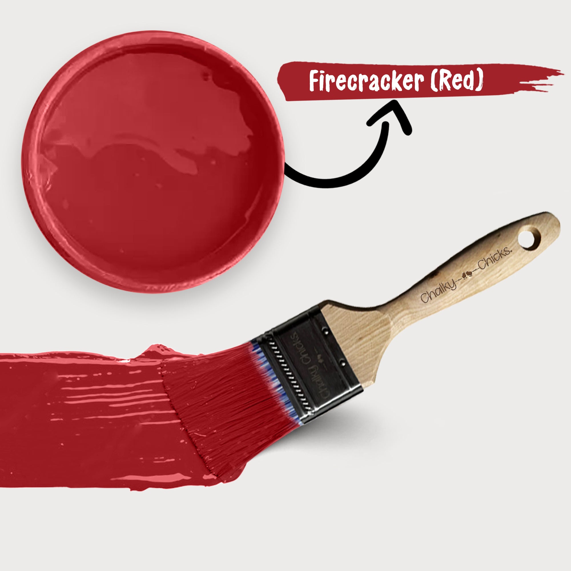 Firecracker, Premium All-In-One Chalk Paint for DIY’ers and Pro's
