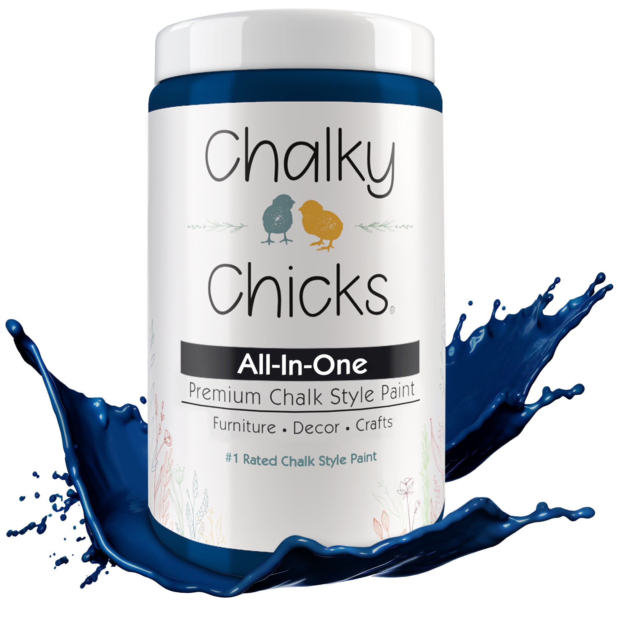 DC Blue, Premium All-In-One Chalk Paint for DIY’ers and Pro's