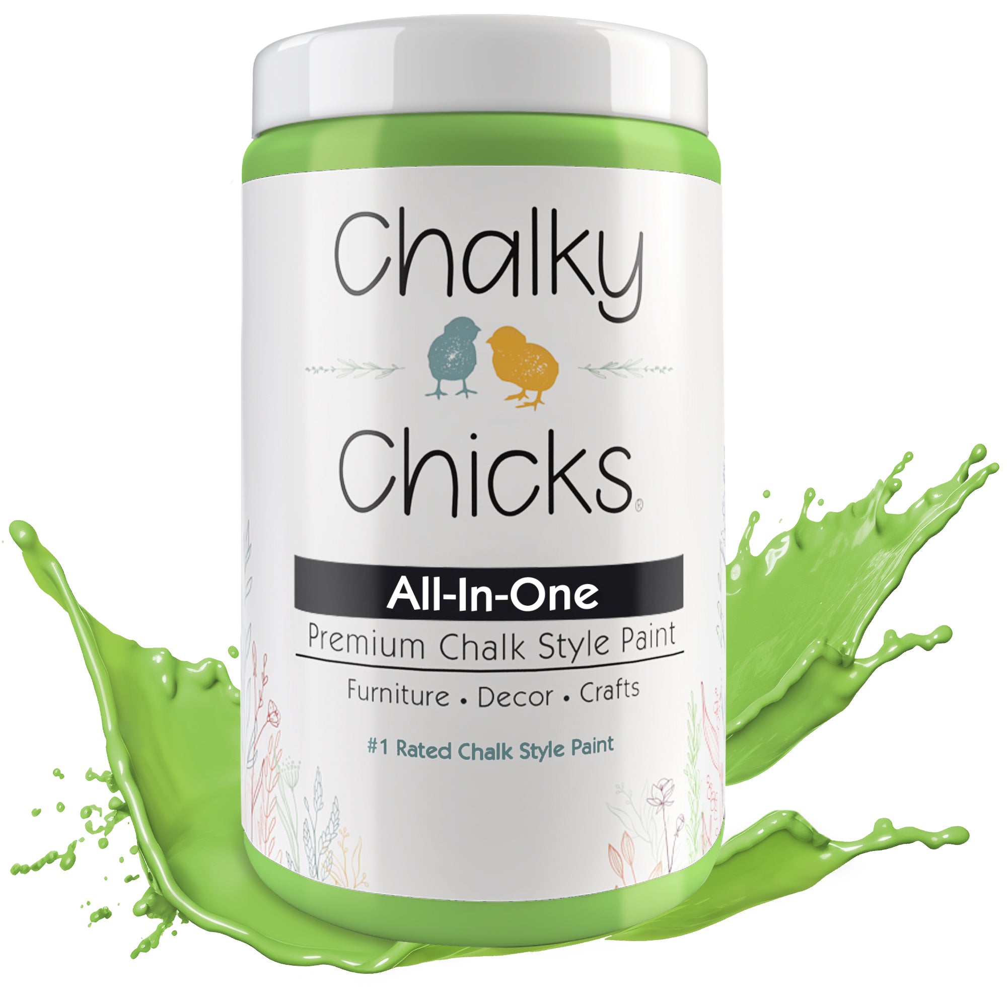Pistachio, Premium All-In-One Chalk Paint for DIY’ers and Pro's