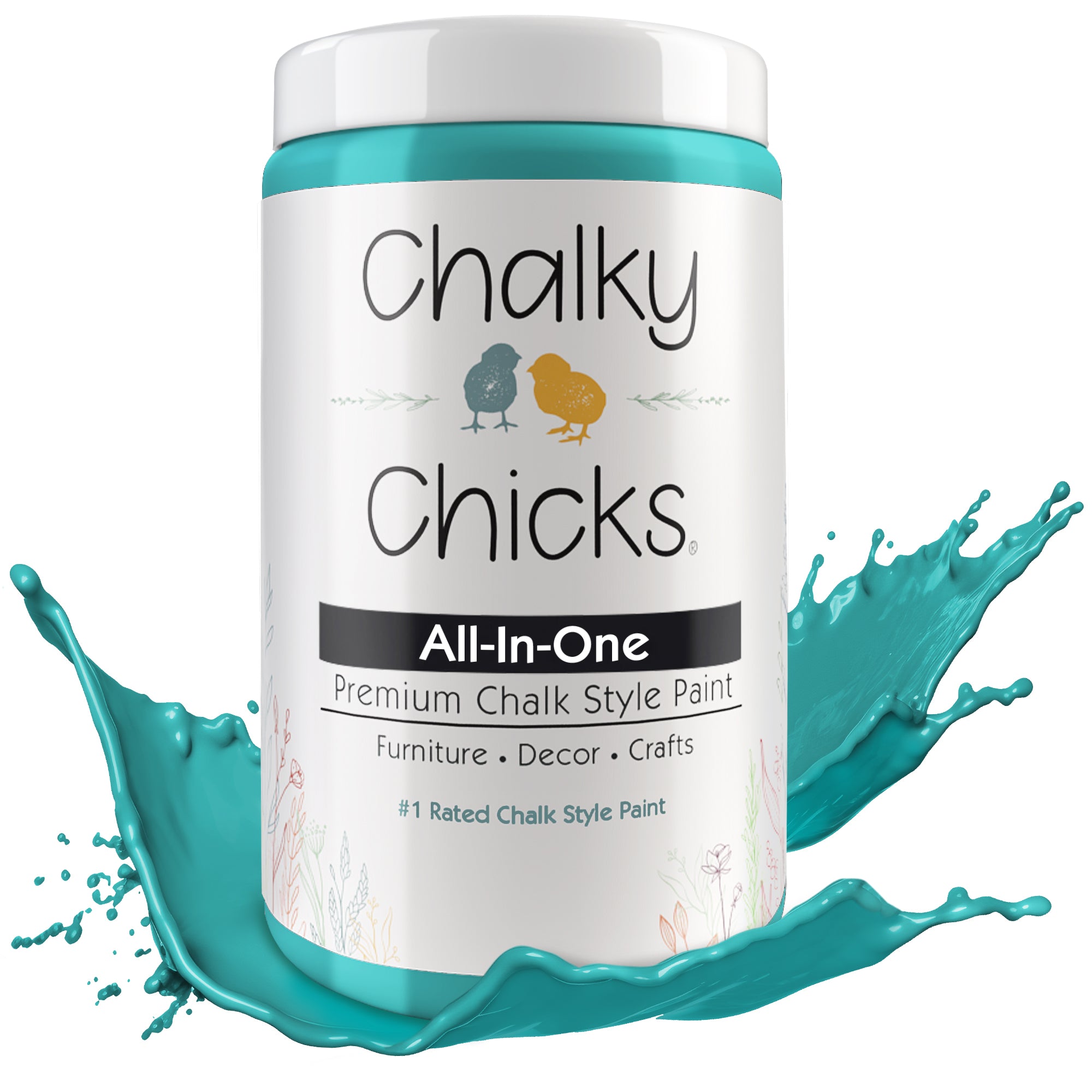 Mermaid, Premium All-In-One Chalk Paint for DIY’ers and Pro's