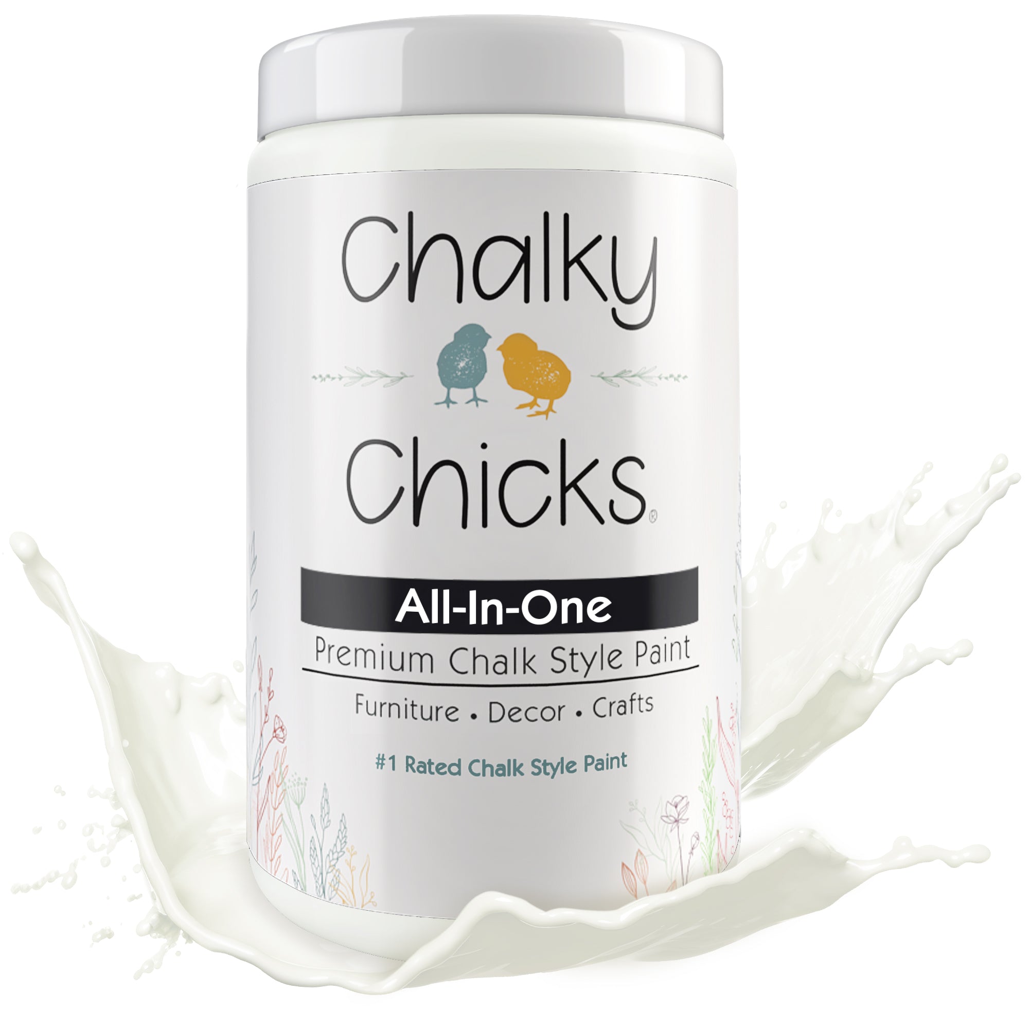 Buttermilk, Premium All-In-One Chalk Paint for DIY’ers and Pro's