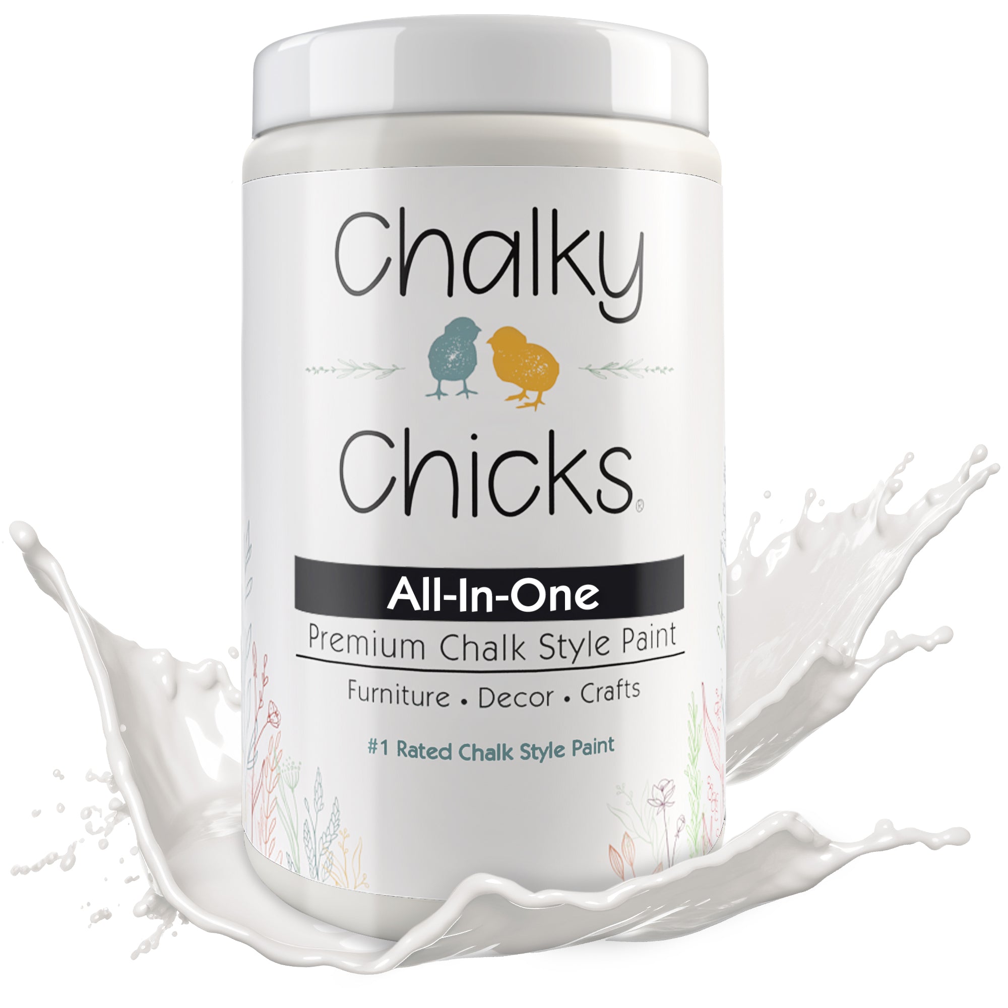 Aged Burlap, Premium All-In-One Chalk Paint for DIY’ers and Pro's