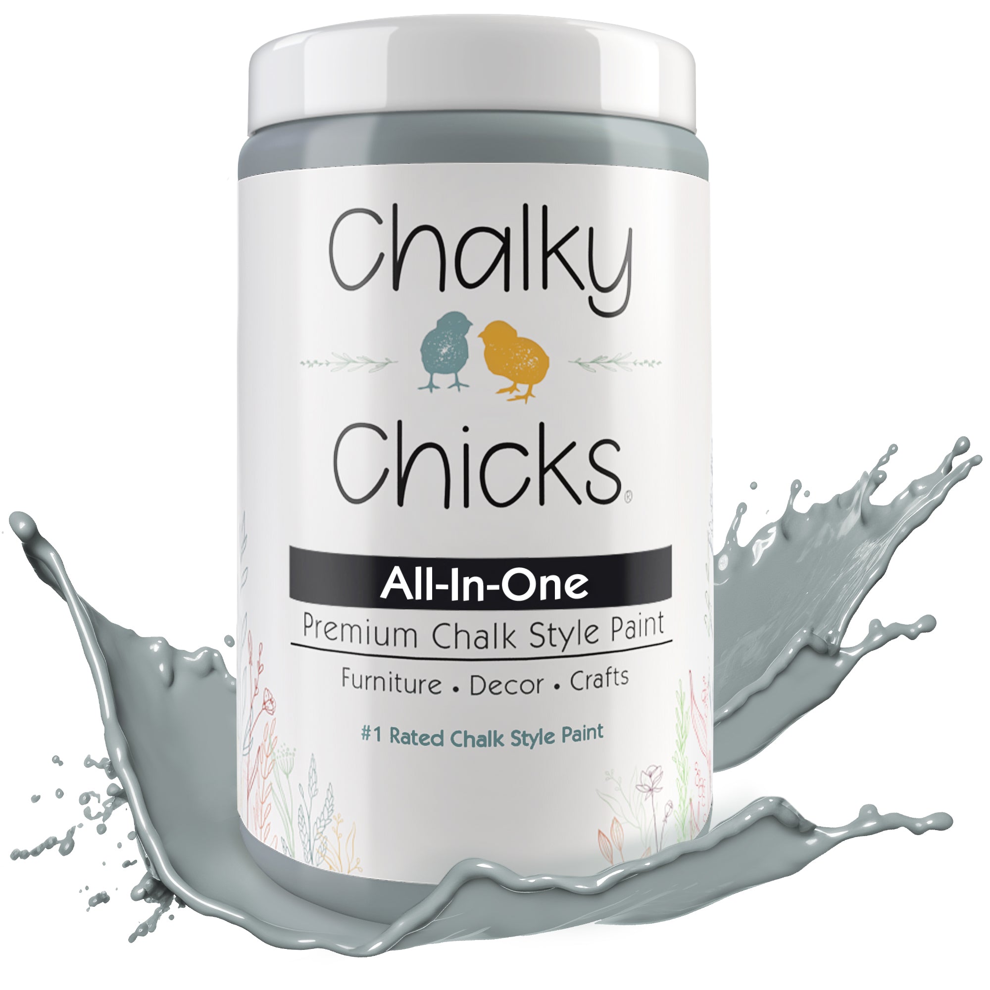 Overcast, Premium All-In-One Chalk Paint for DIY’ers and Pro's