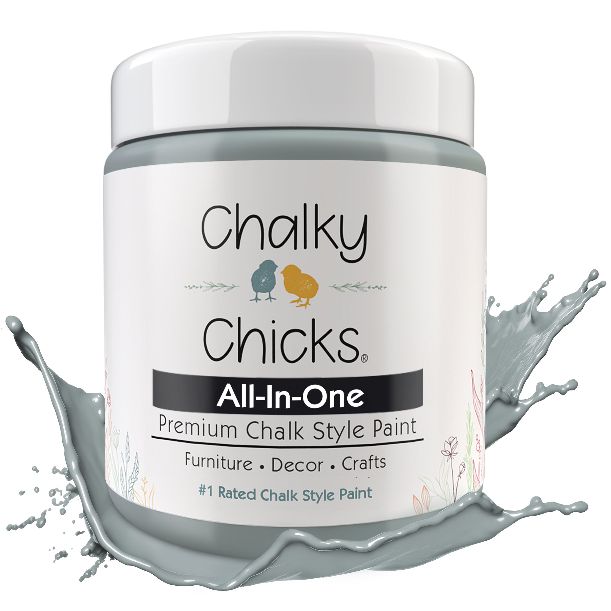 Overcast, Premium All-In-One Chalk Paint for DIY’ers and Pro's
