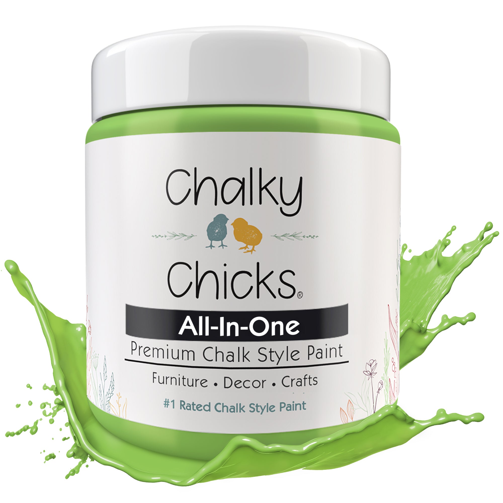 Pistachio, Premium All-In-One Chalk Paint for DIY’ers and Pro's