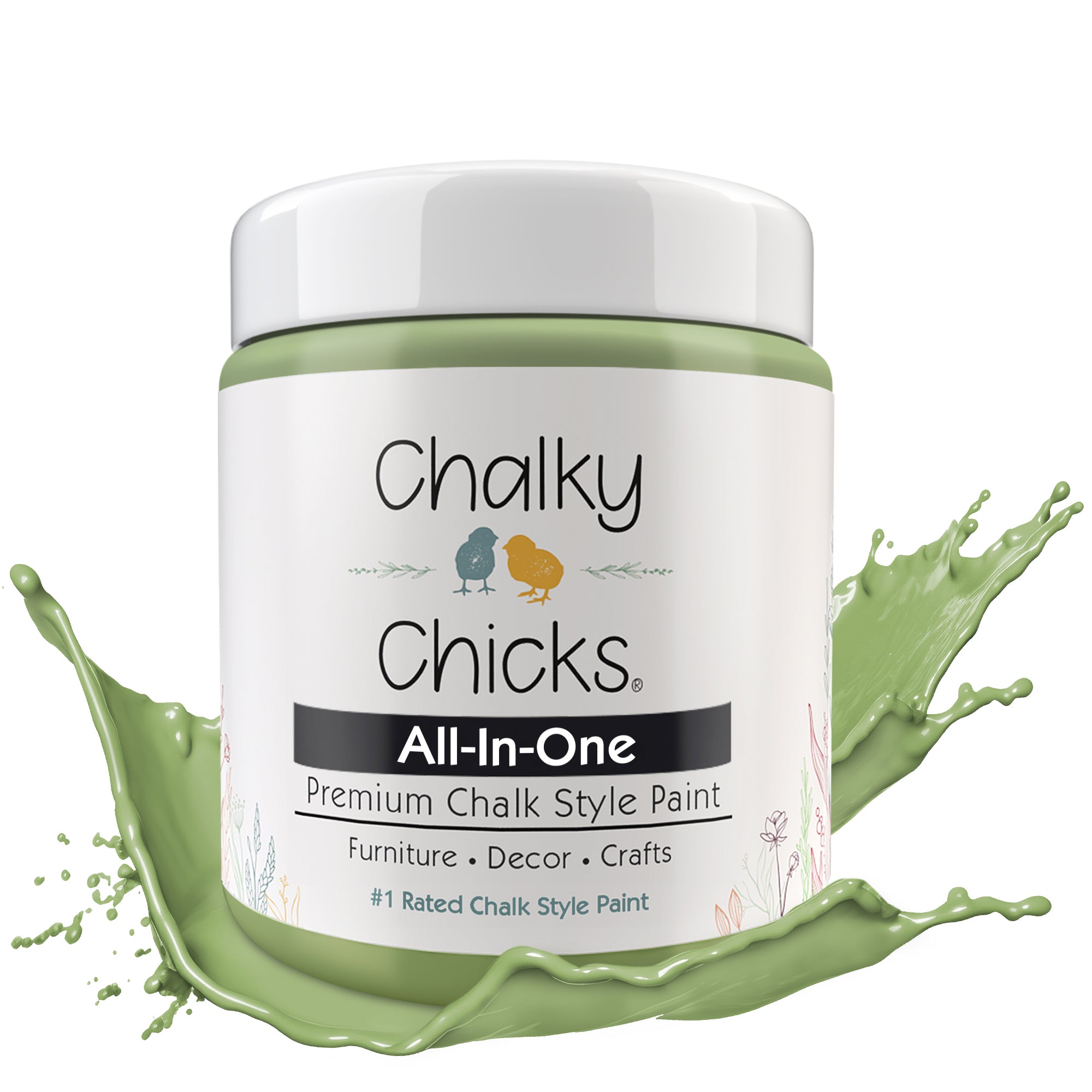 Lily Pad, Premium All-In-One Chalk Paint for DIY’ers and Pro's