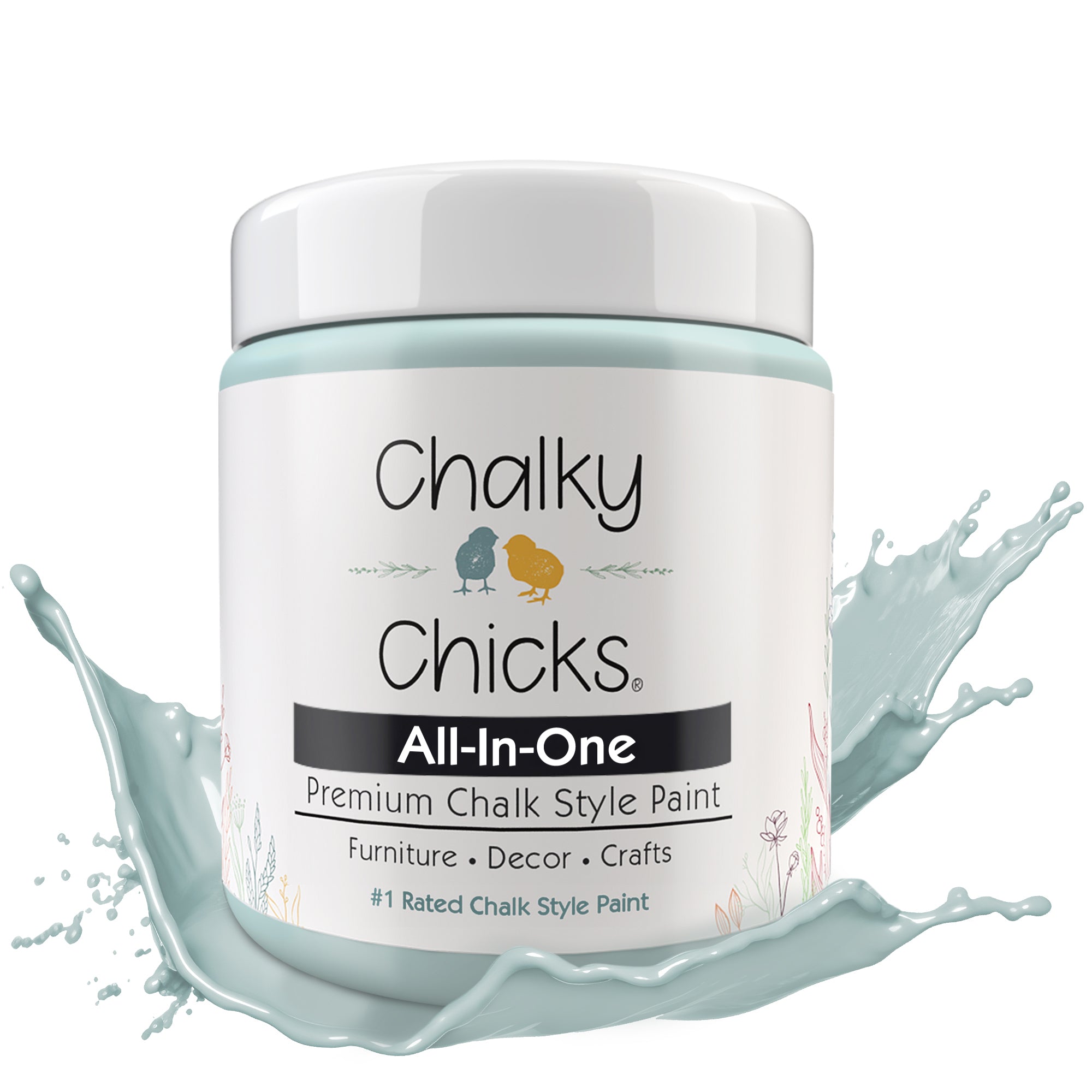 Cancun Blue, Premium All-In-One Chalk Paint for DIY’ers and Pro's