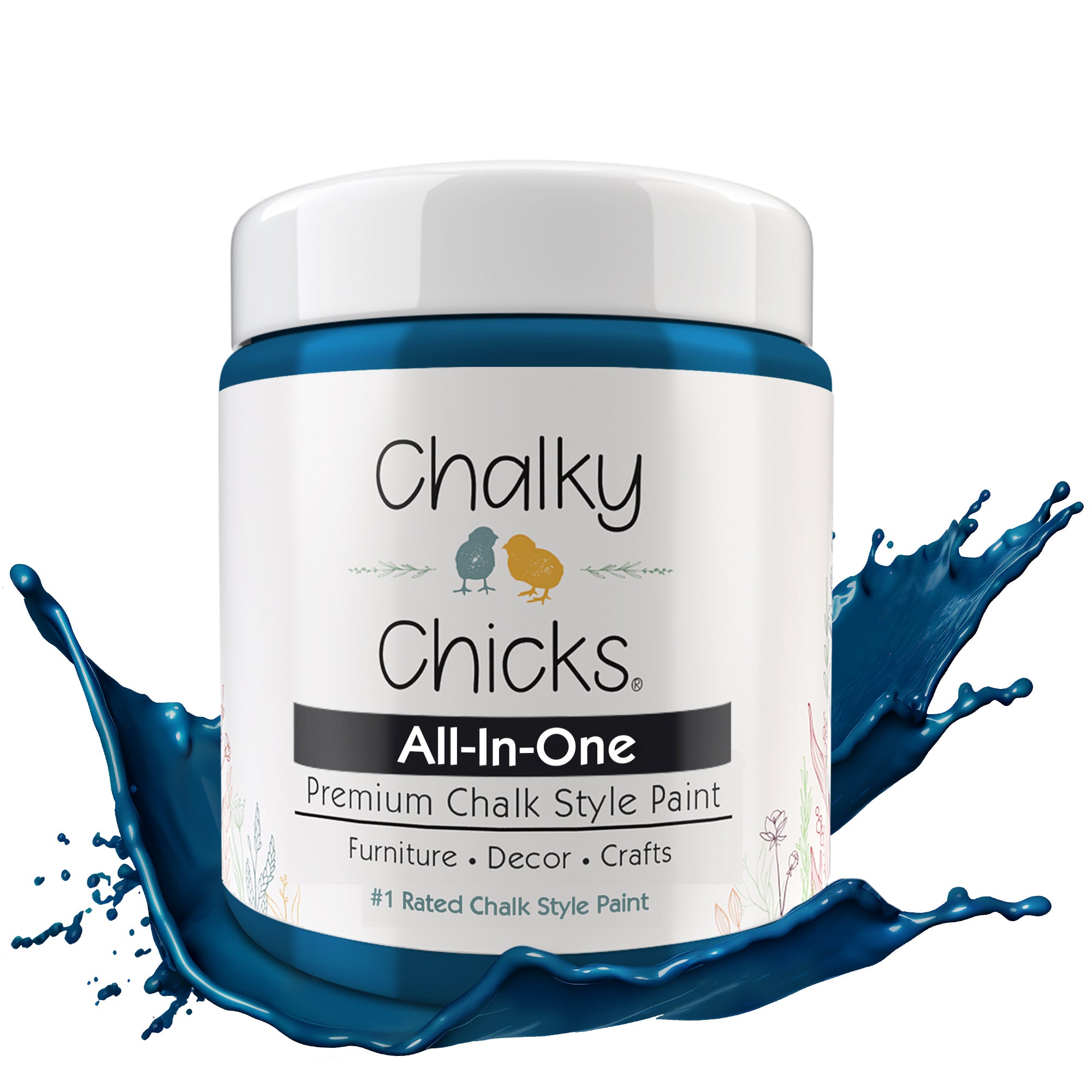 Midnight, Premium All-In-One Chalk Paint for DIY’ers and Pro's