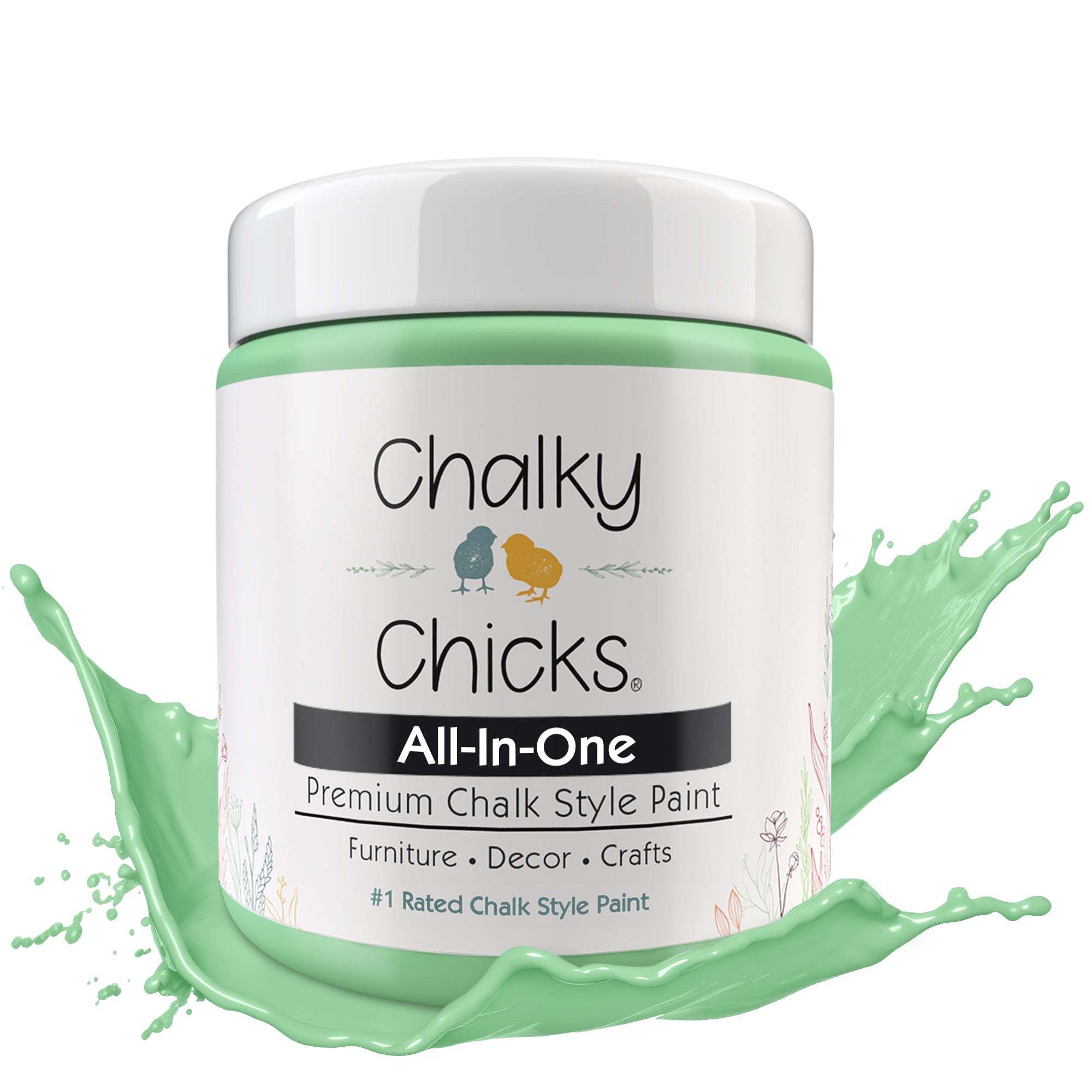 Lime Ricki, Premium All-In-One Chalk Paint for DIY’ers and Pro's