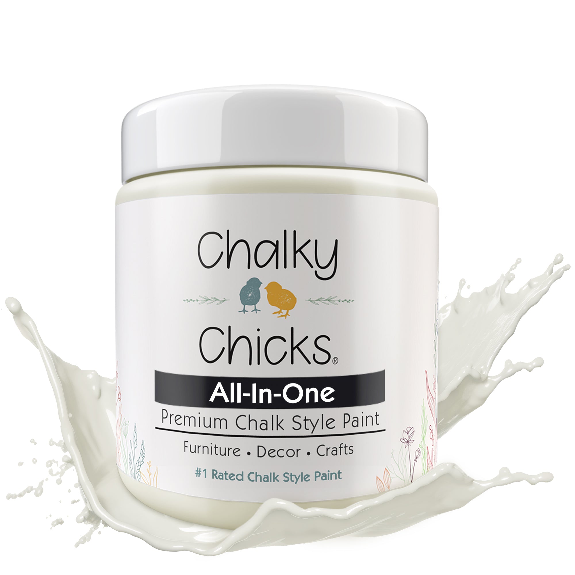 Salt Flats, Premium All-In-One Chalk Paint for DIY’ers and Pro's