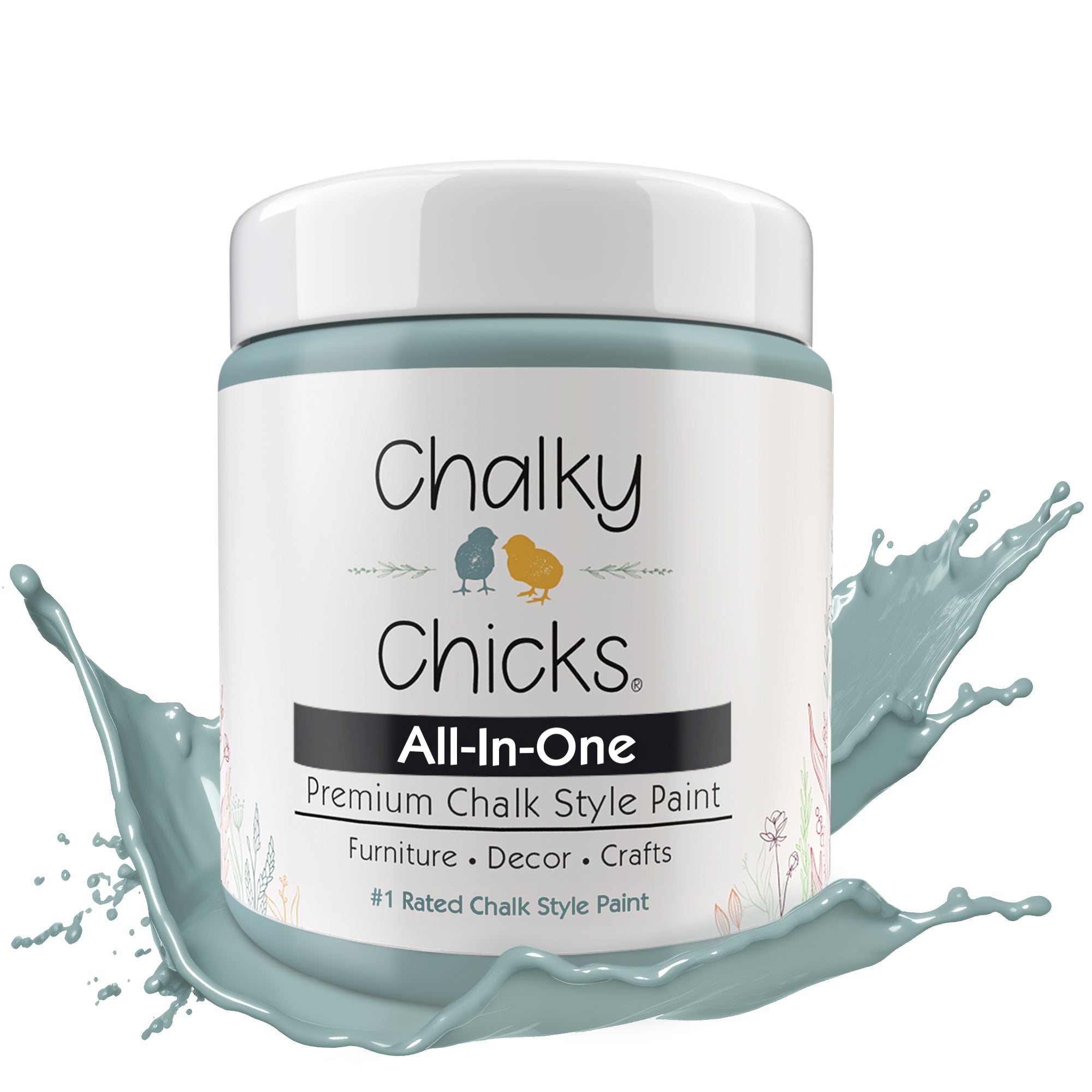 Stormy Seas, Premium All-In-One Chalk Paint for DIY’ers and Pro's