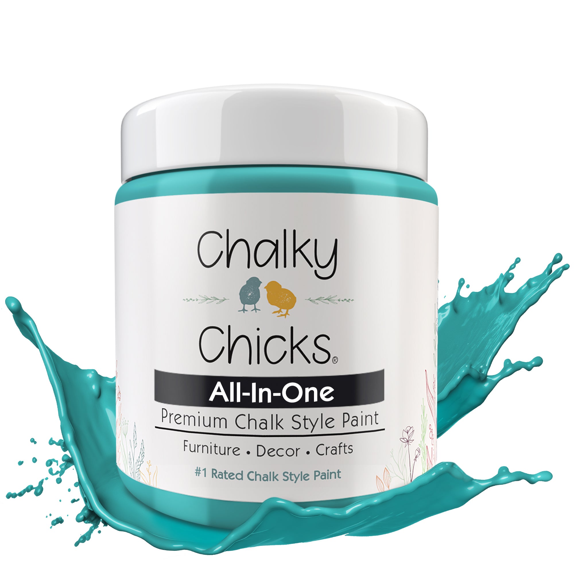 Mermaid, Premium All-In-One Chalk Paint for DIY’ers and Pro's