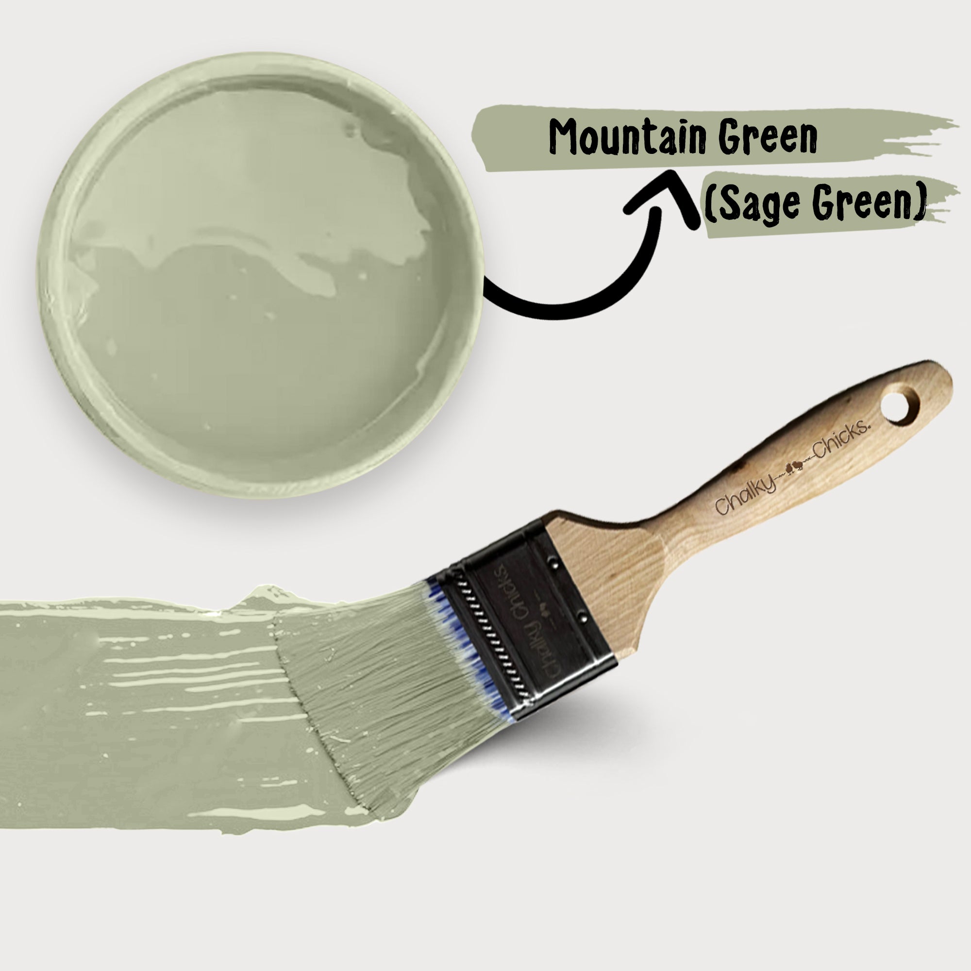 Mountain Green, Premium All-In-One Chalk Paint for DIY’ers and Pro's