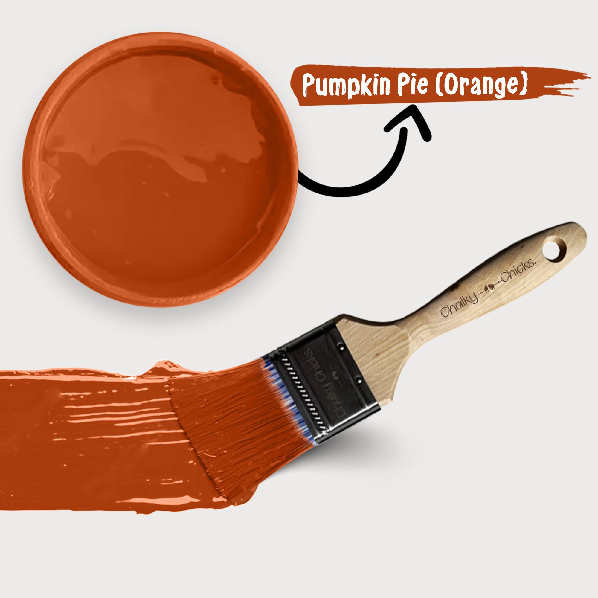 Pumpkin Pie, Premium All-In-One Chalk Paint for DIY’ers and Pro's