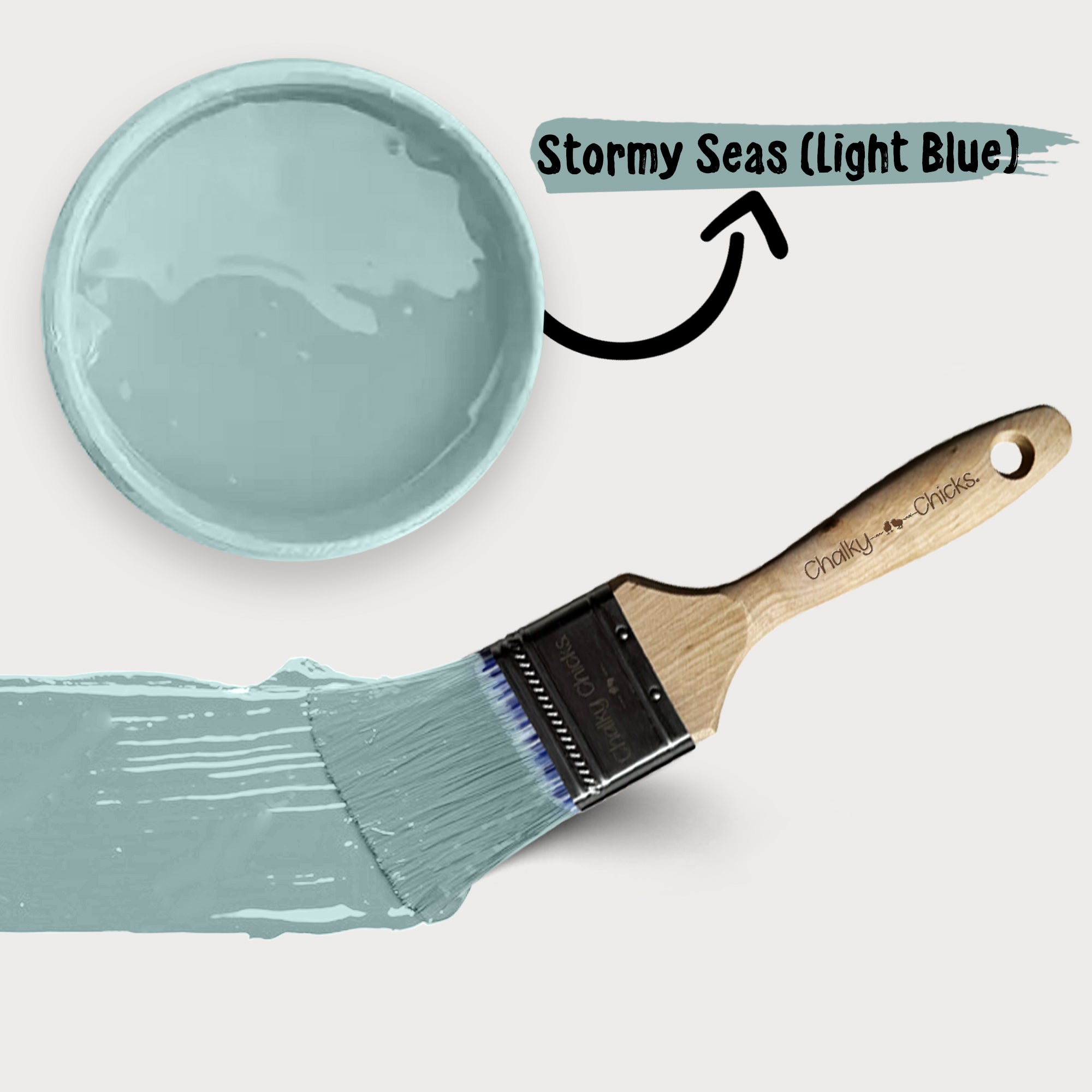 Stormy Seas, Premium All-In-One Chalk Paint for DIY’ers and Pro's
