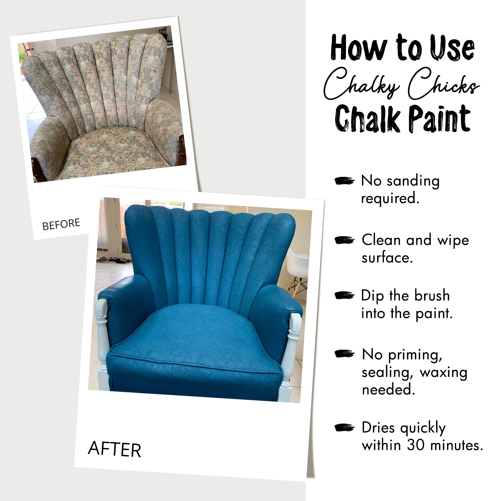 Lava Cake, Premium All-In-One Chalk Paint for DIY’ers and Pro's