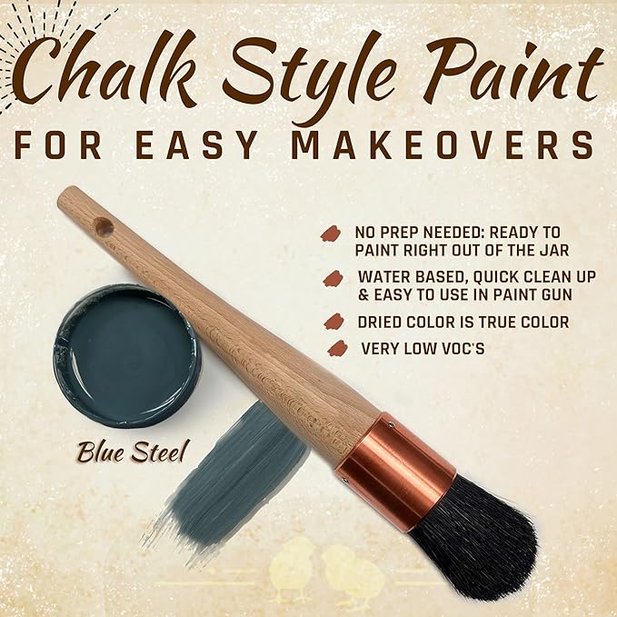 Blue Steel - Premium Chalk Style Paint