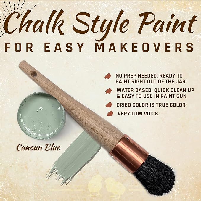 Cancun Blue - Premium Chalk Style Paint