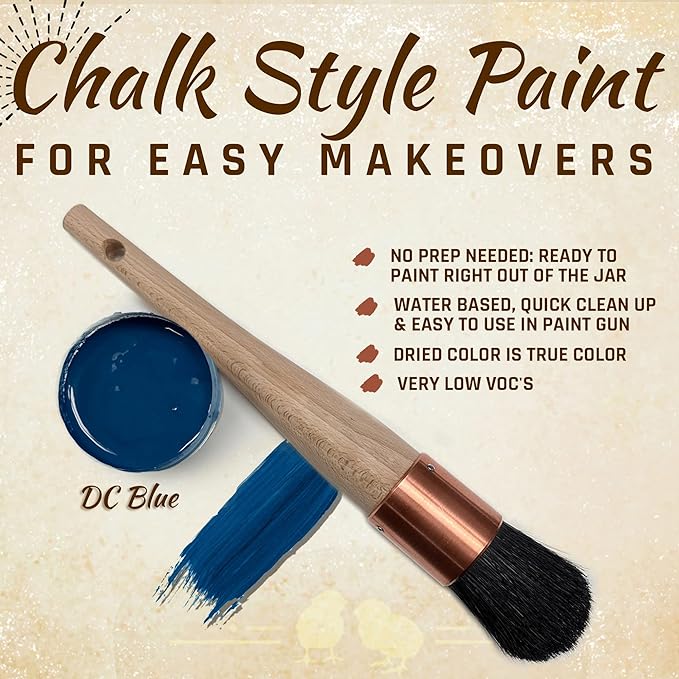 DC Blue - Premium Chalk Style Paint