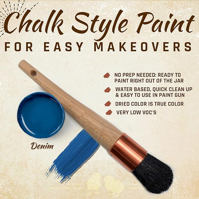 Denim - Premium Chalk Style Paint