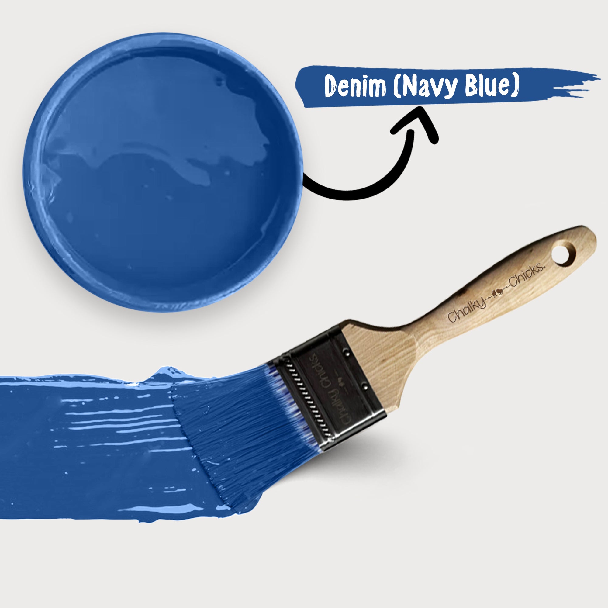 Denim, Premium All-In-One Chalk Paint for DIY’ers and Pro's