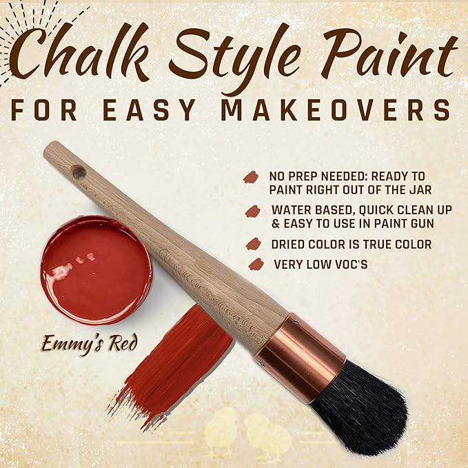 Emmy's Red - Premium Chalk Style Paint
