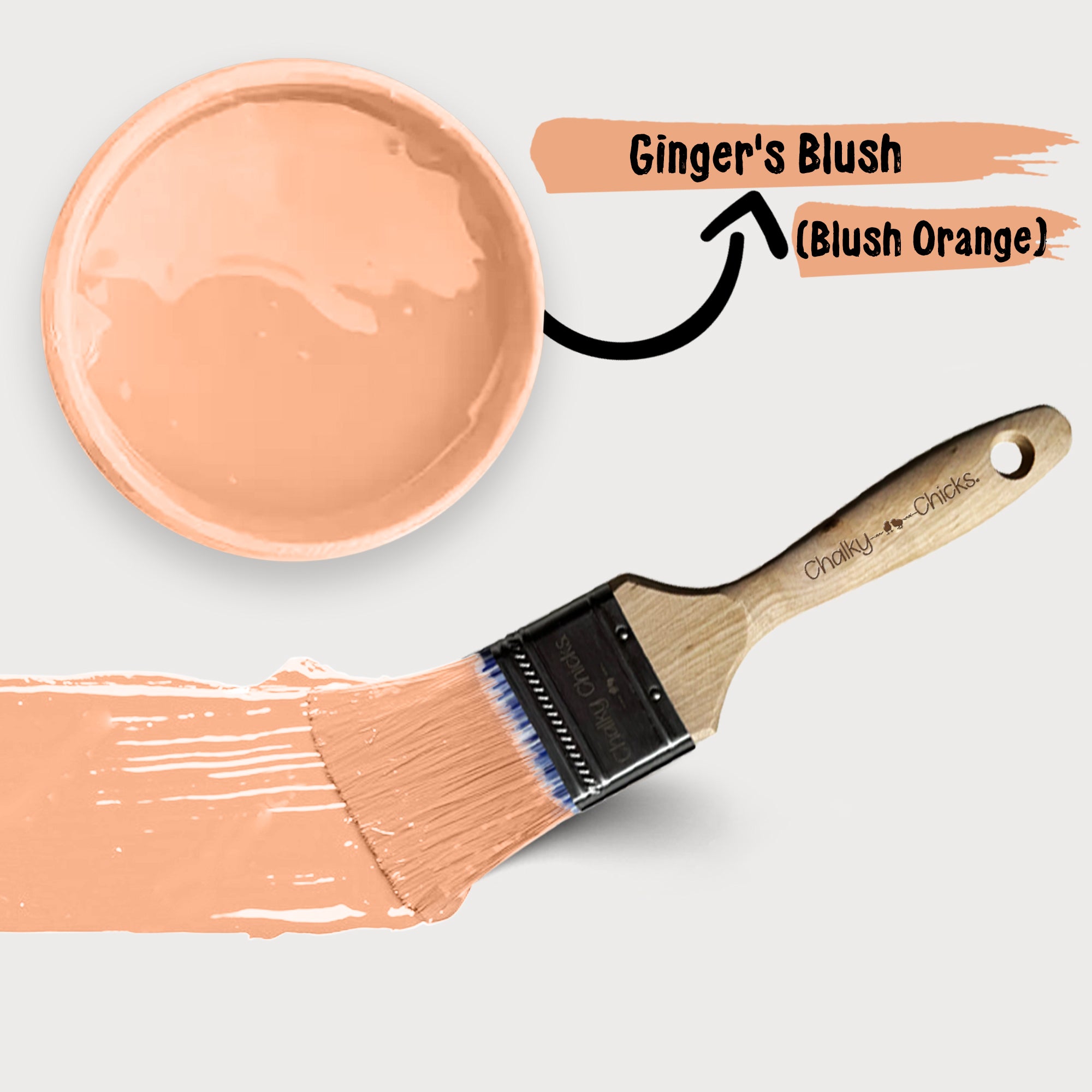 Gingers Blush, Premium All-In-One Chalk Paint for DIY’ers and Pro's