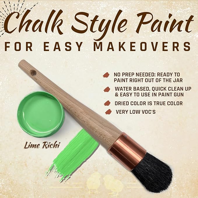 Lime Ricki - Premium Chalk Style Paint