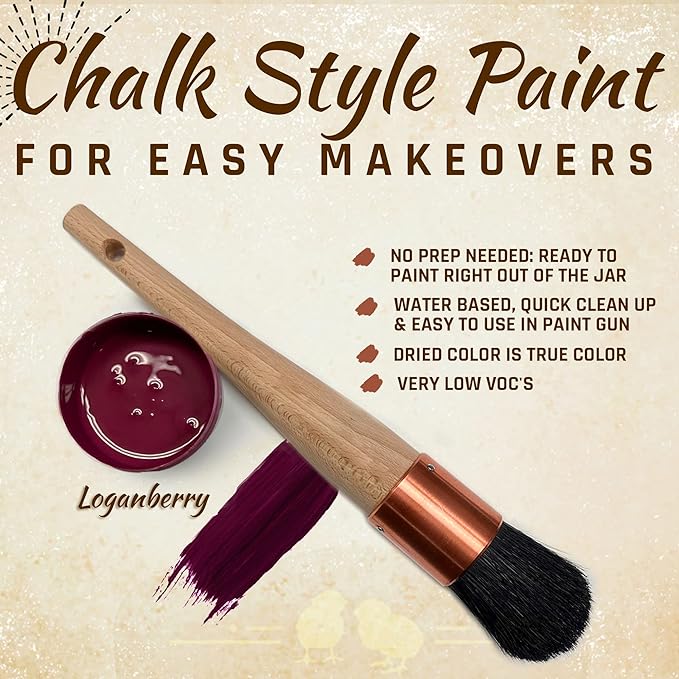Logan Berry - Premium Chalk Style Paint