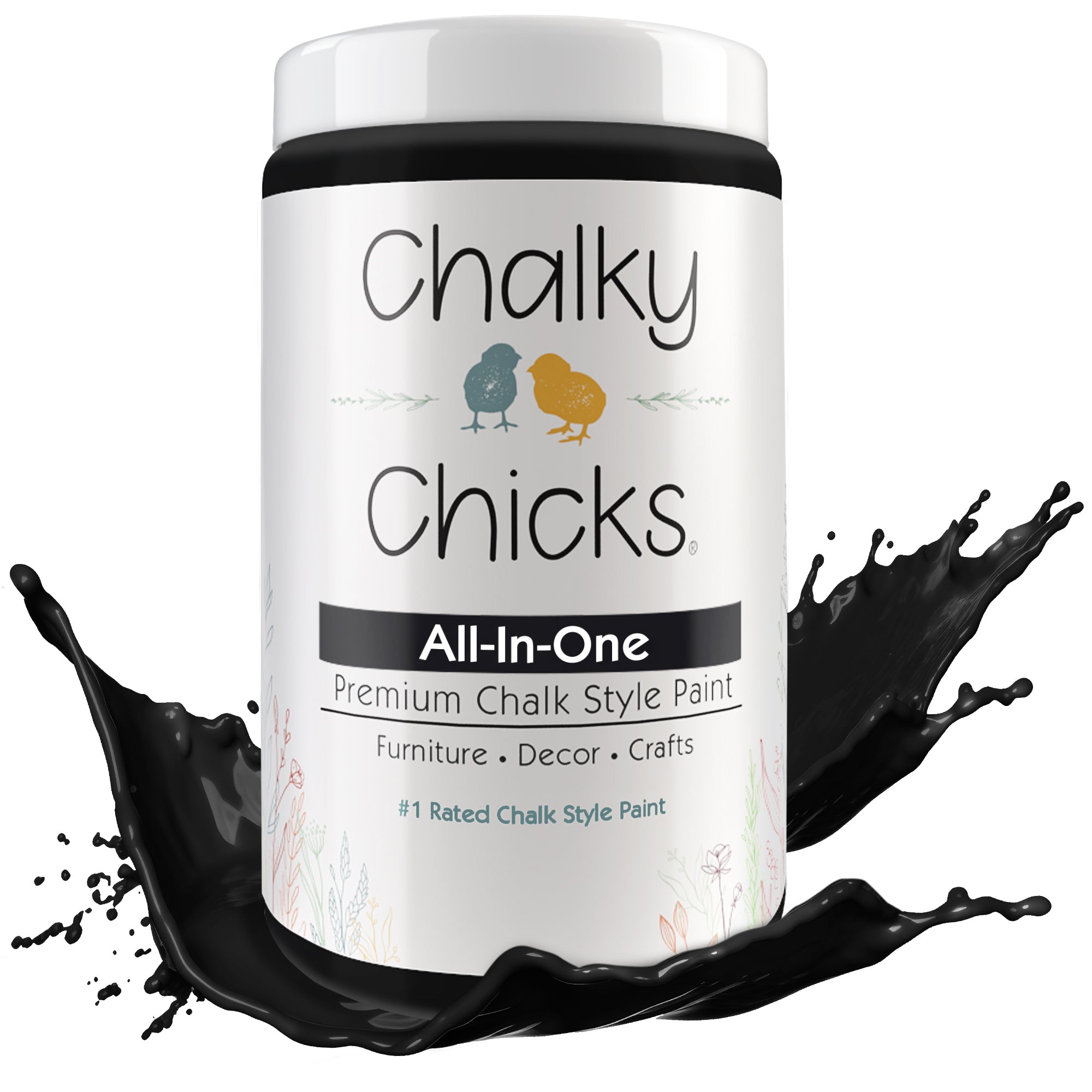 Starless Night, Premium All-In-One Chalk Paint for DIY’ers and Pro's