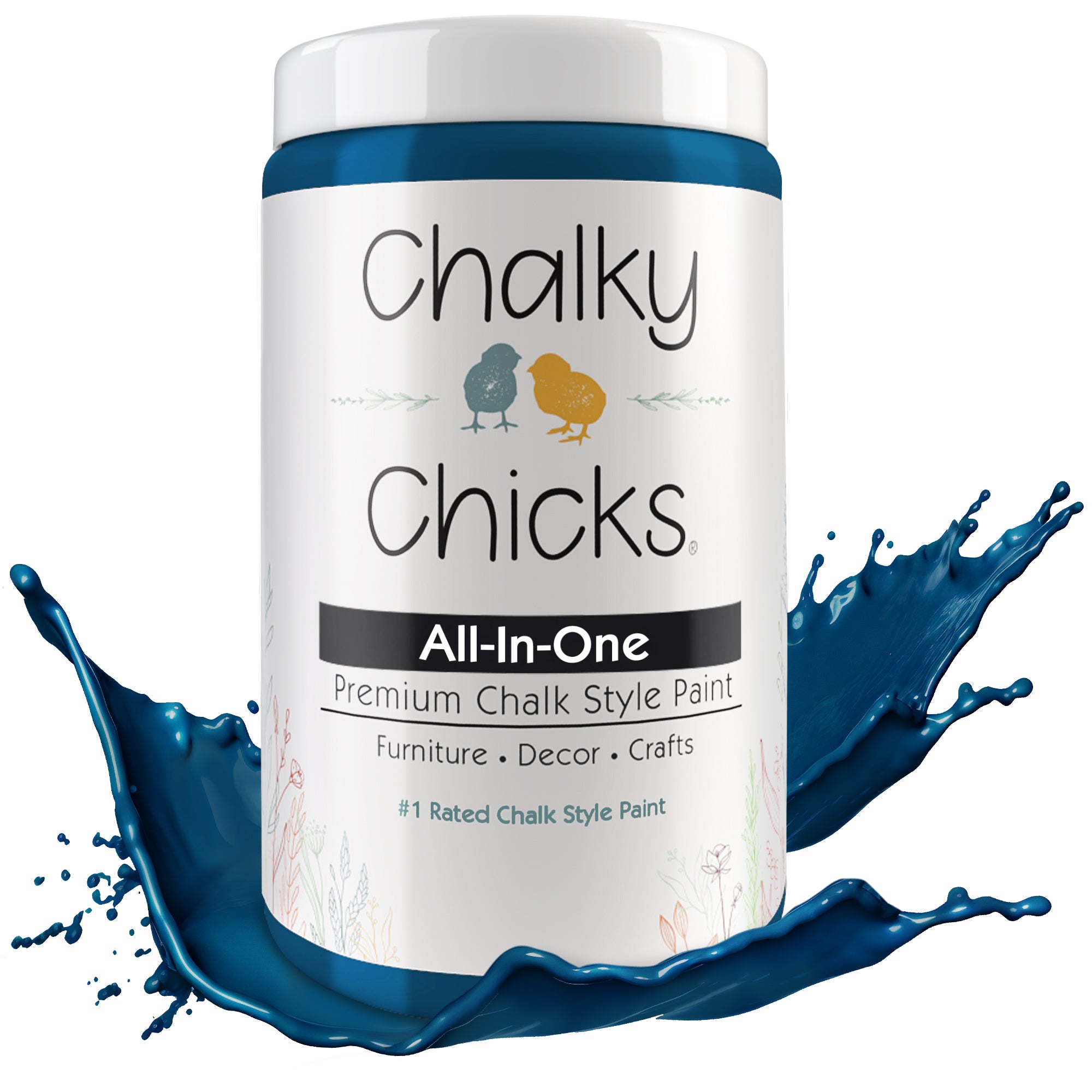 Midnight, Premium All-In-One Chalk Paint for DIY’ers and Pro's