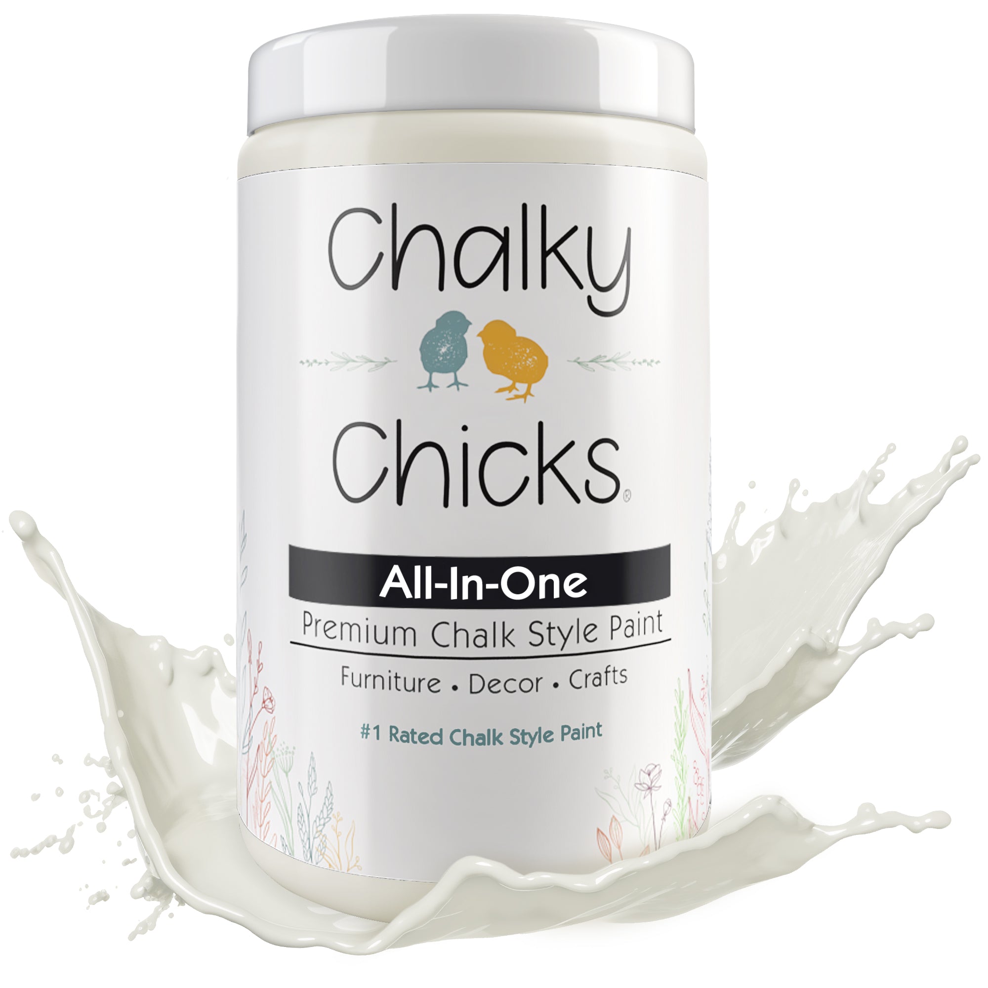 Salt Flats, Premium All-In-One Chalk Paint for DIY’ers and Pro's
