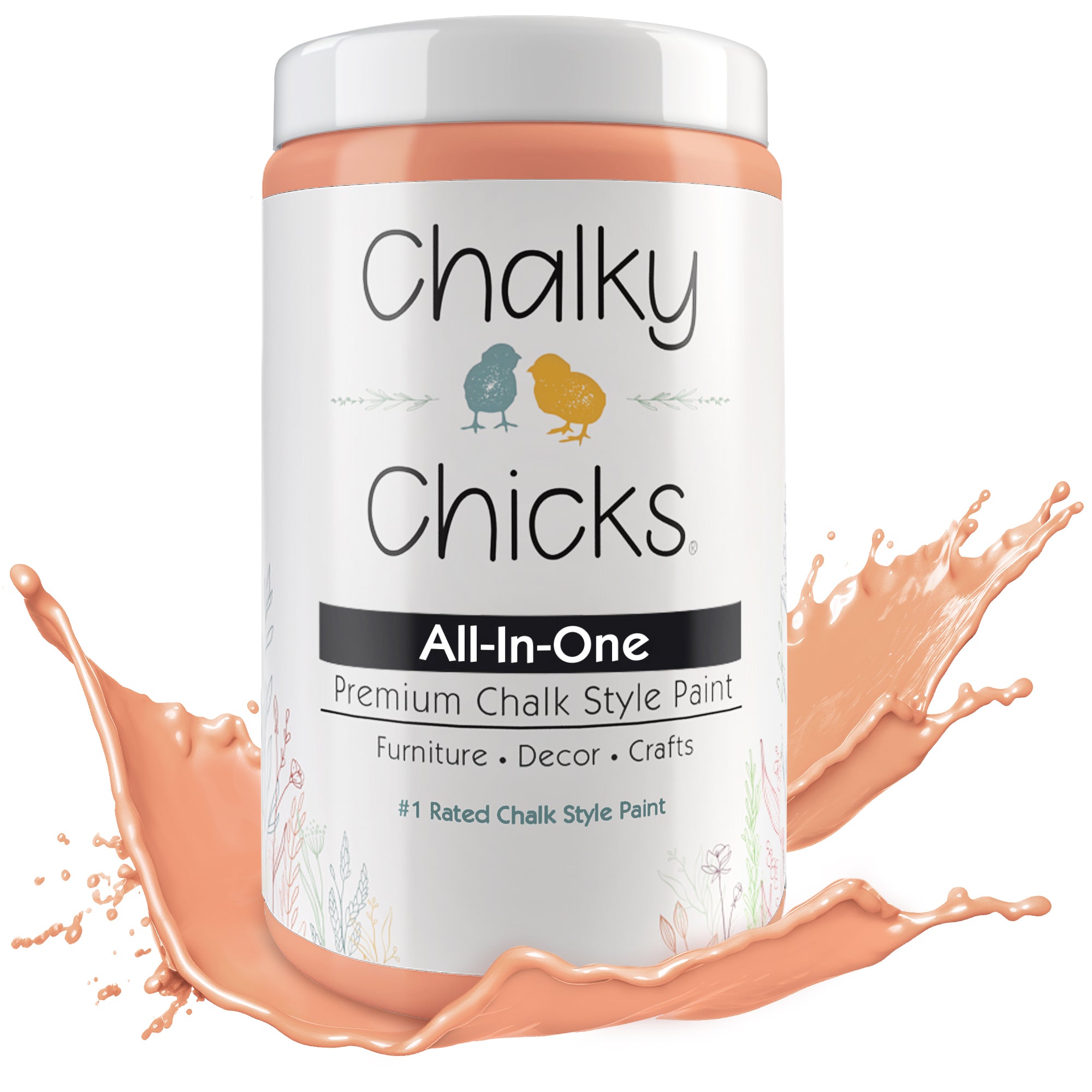 Gingers Blush, Premium All-In-One Chalk Paint for DIY’ers and Pro's