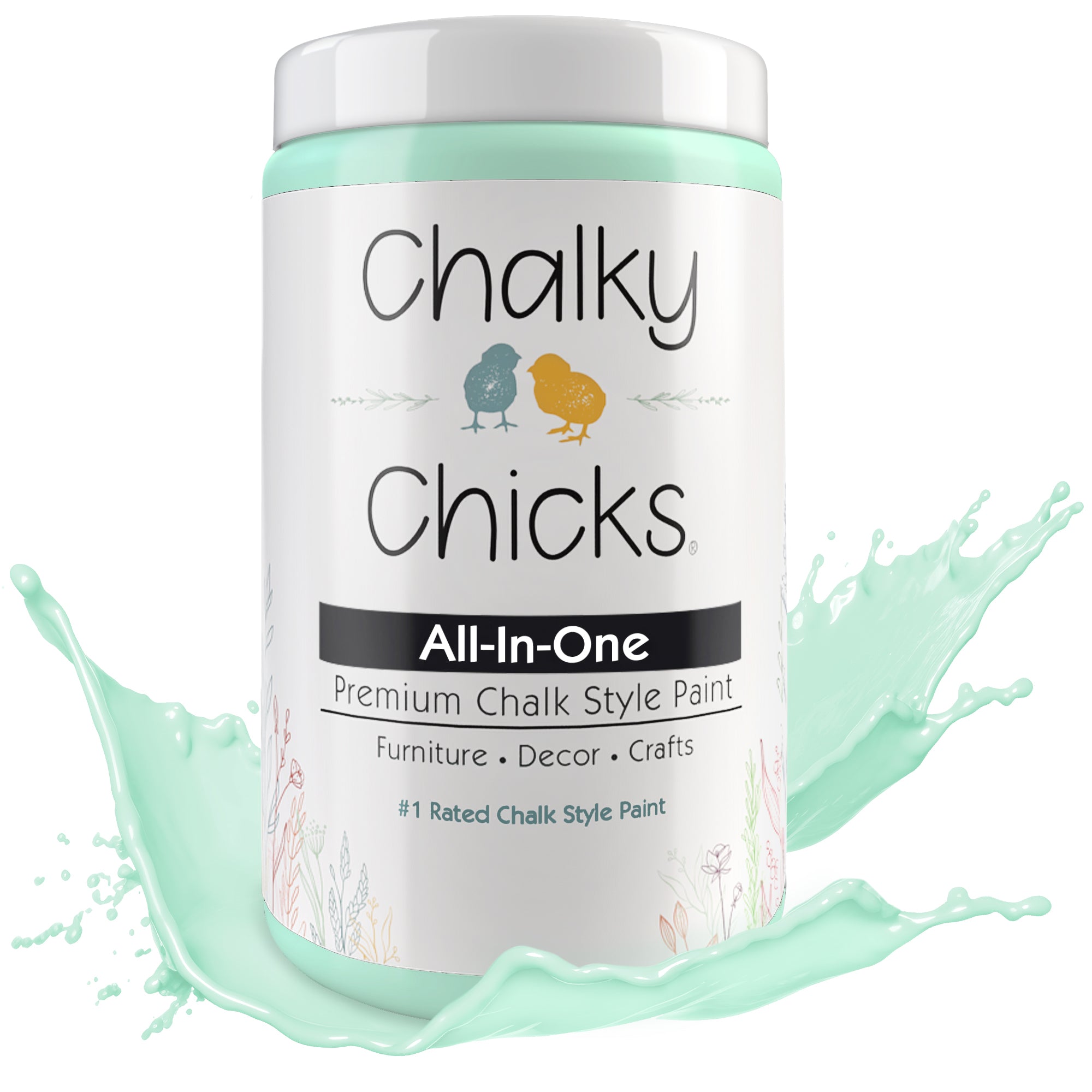 Wintergreen, Premium All-In-One Chalk Paint for DIY’ers and Pro's