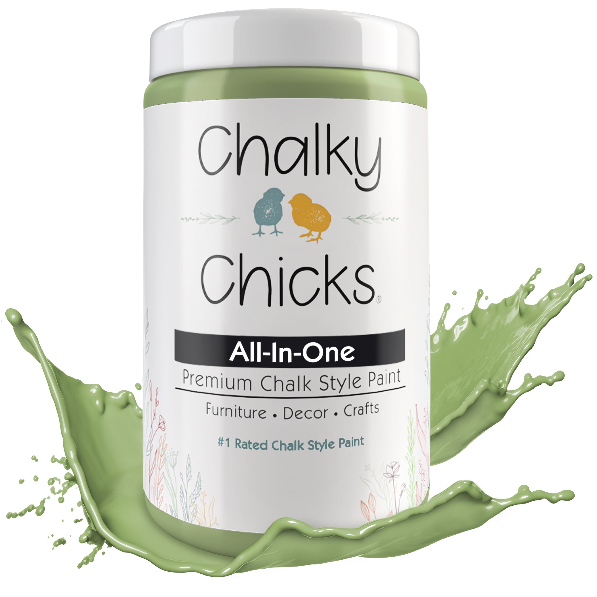 Lily Pad, Premium All-In-One Chalk Paint for DIY’ers and Pro's
