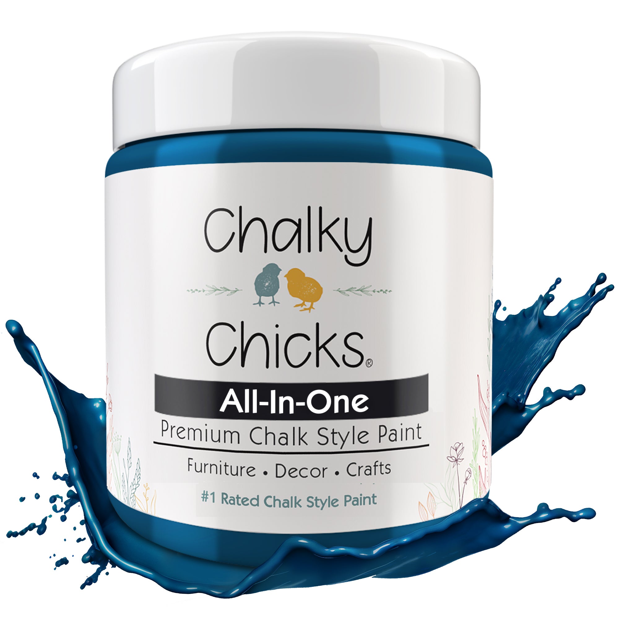 Midnight, Premium All-In-One Chalk Paint for DIY’ers and Pro's