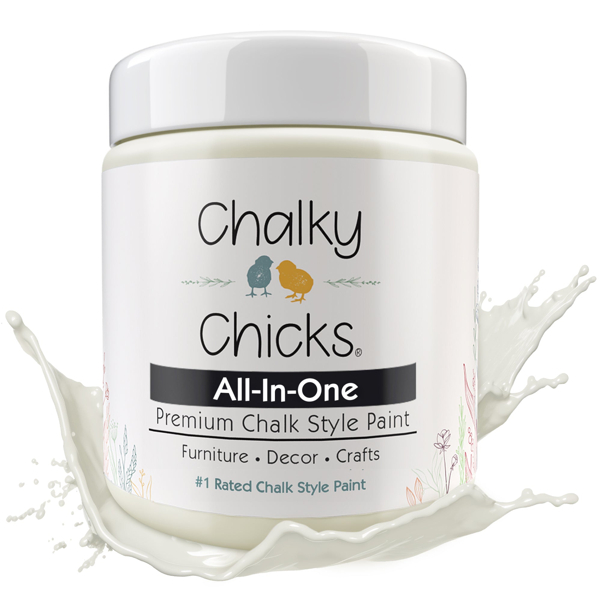 Salt Flats, Premium All-In-One Chalk Paint for DIY’ers and Pro's