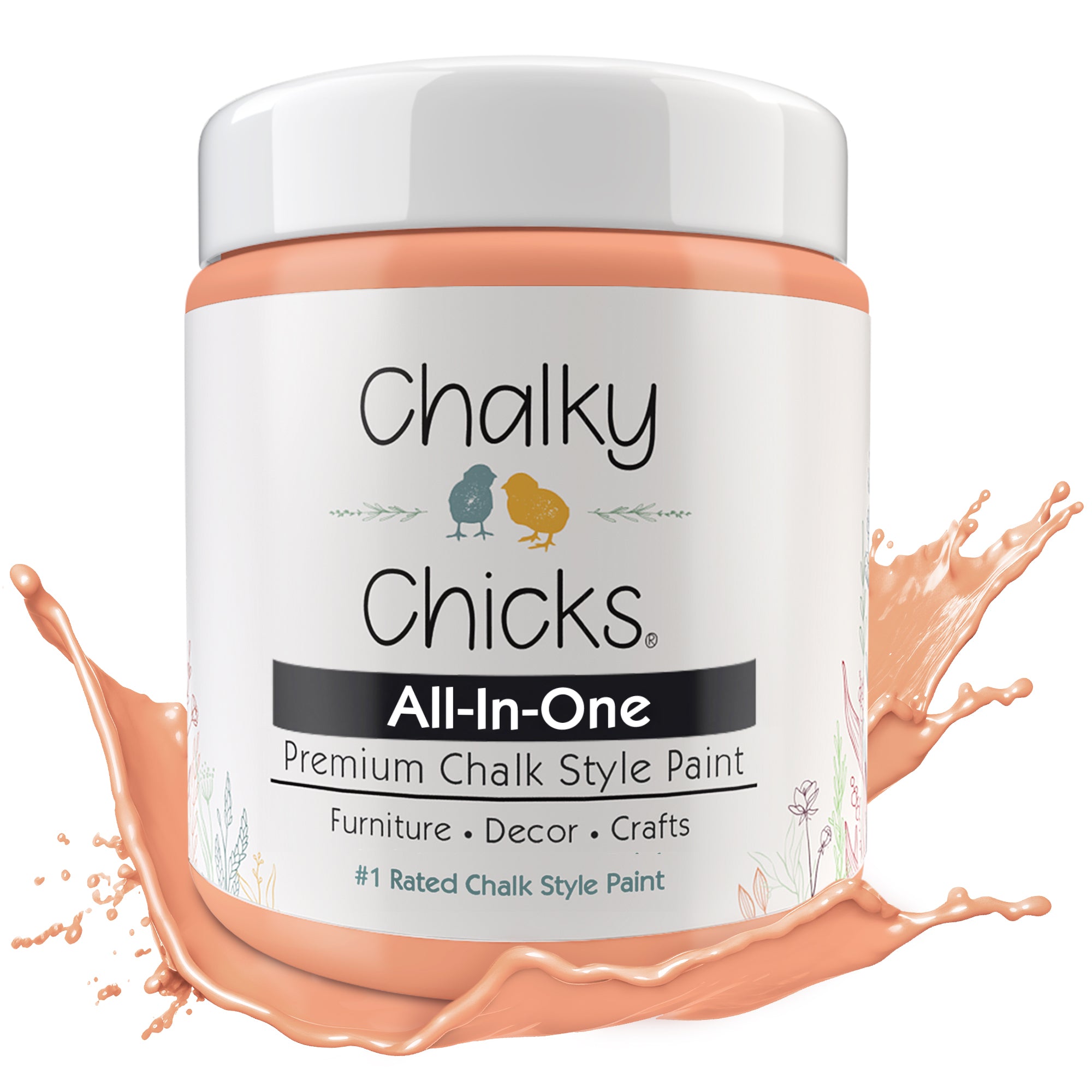 Gingers Blush, Premium All-In-One Chalk Paint for DIY’ers and Pro's
