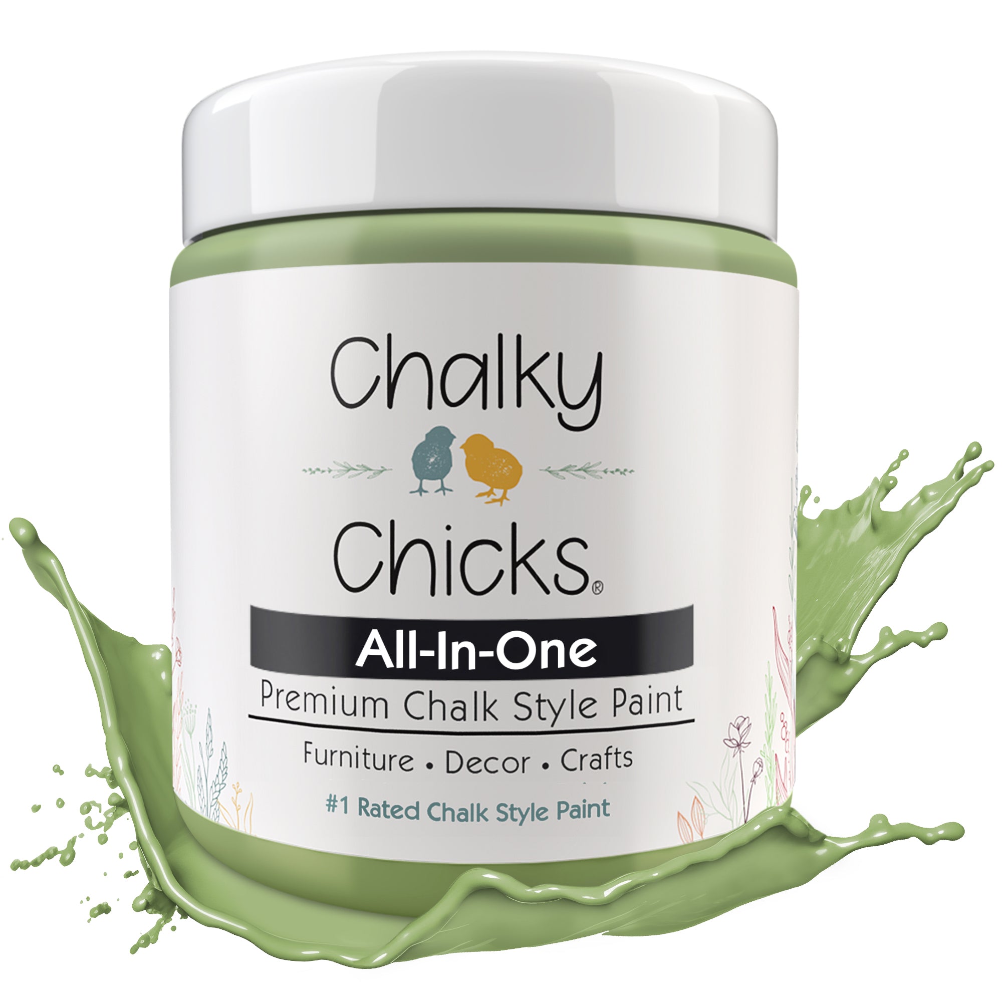 Lily Pad, Premium All-In-One Chalk Paint for DIY’ers and Pro's