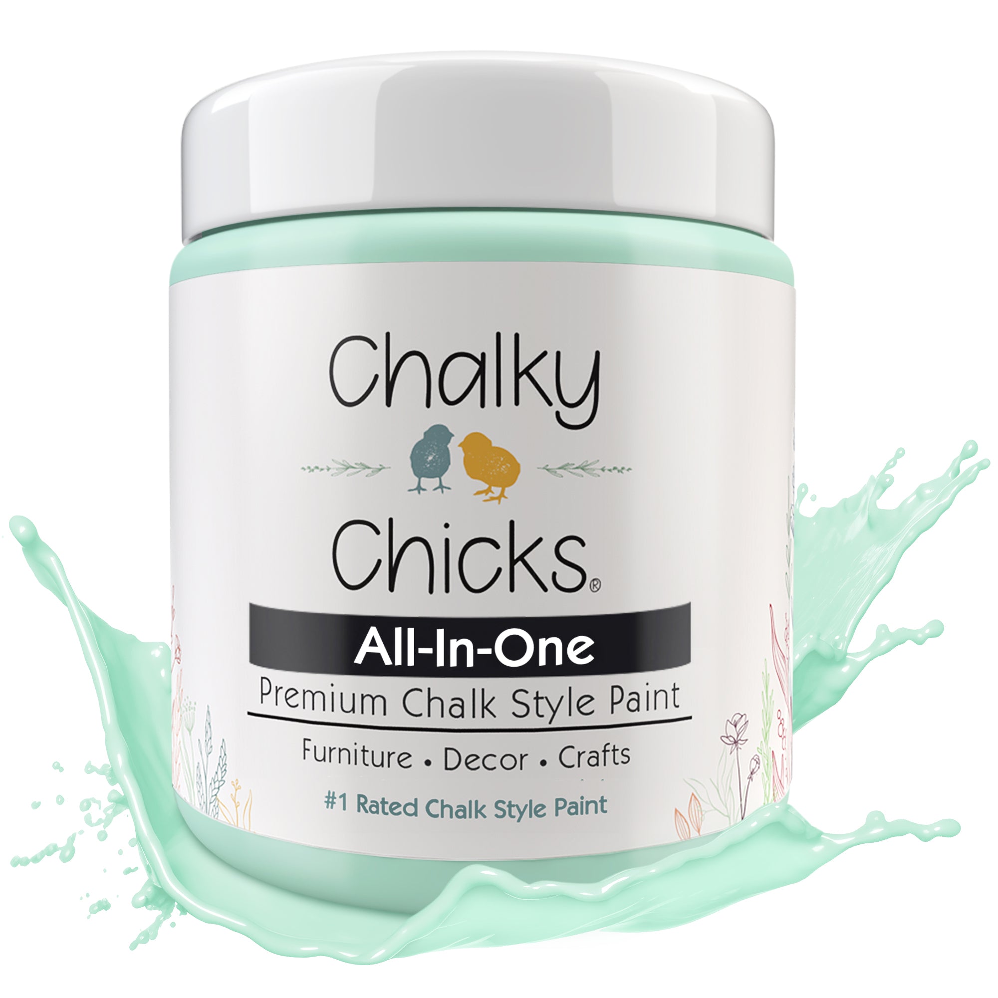 Wintergreen, Premium All-In-One Chalk Paint for DIY’ers and Pro's