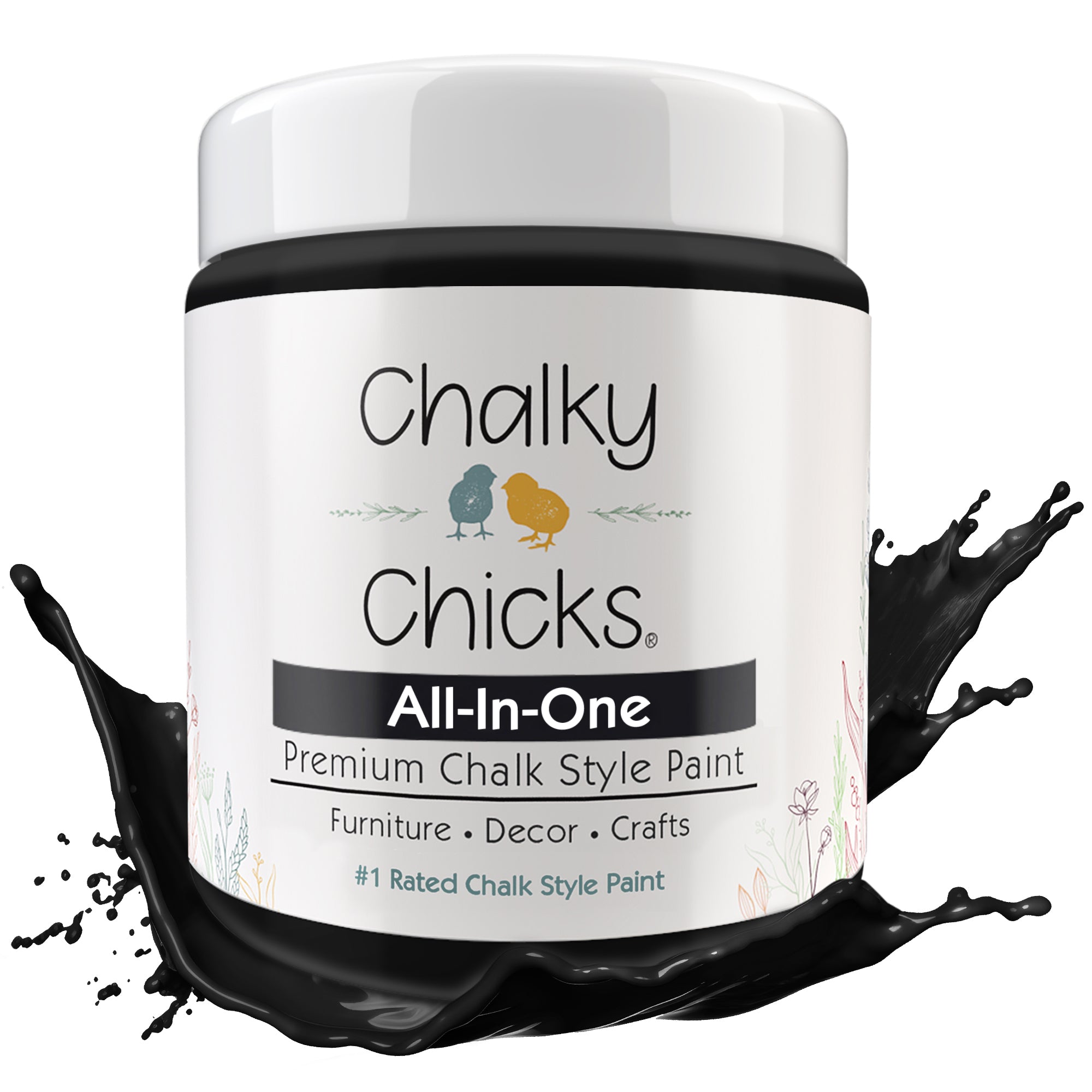 Starless Night, Premium All-In-One Chalk Paint for DIY’ers and Pro's