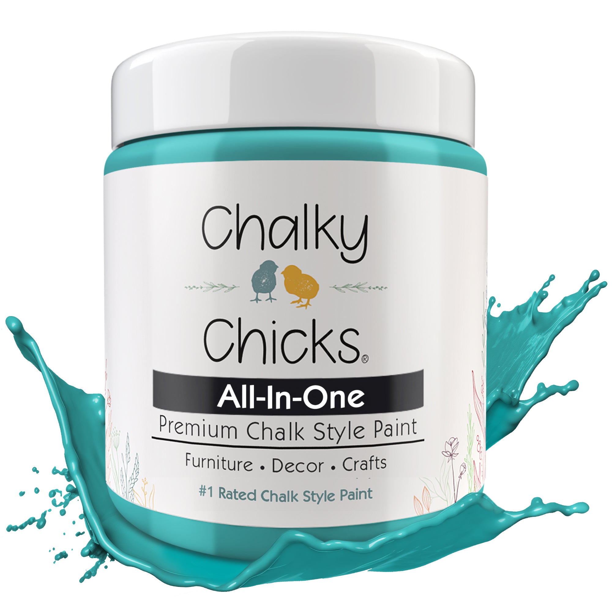 Mermaid, Premium All-In-One Chalk Paint for DIY’ers and Pro's