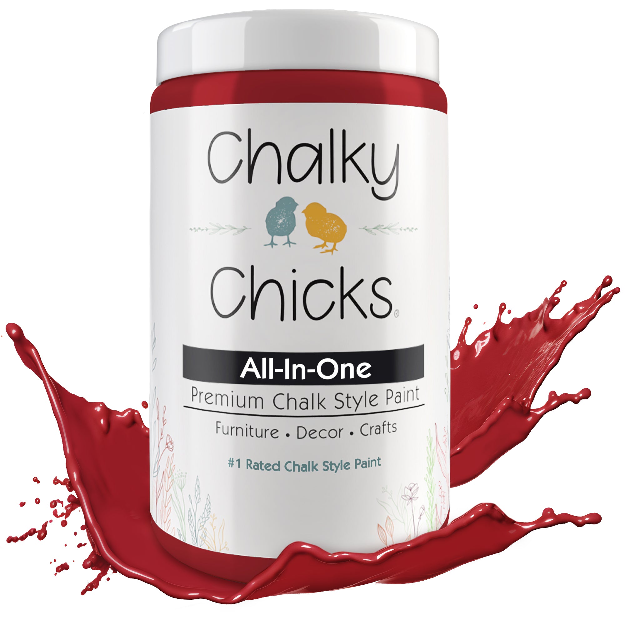 Firecracker, Premium All-In-One Chalk Paint for DIY’ers and Pro's