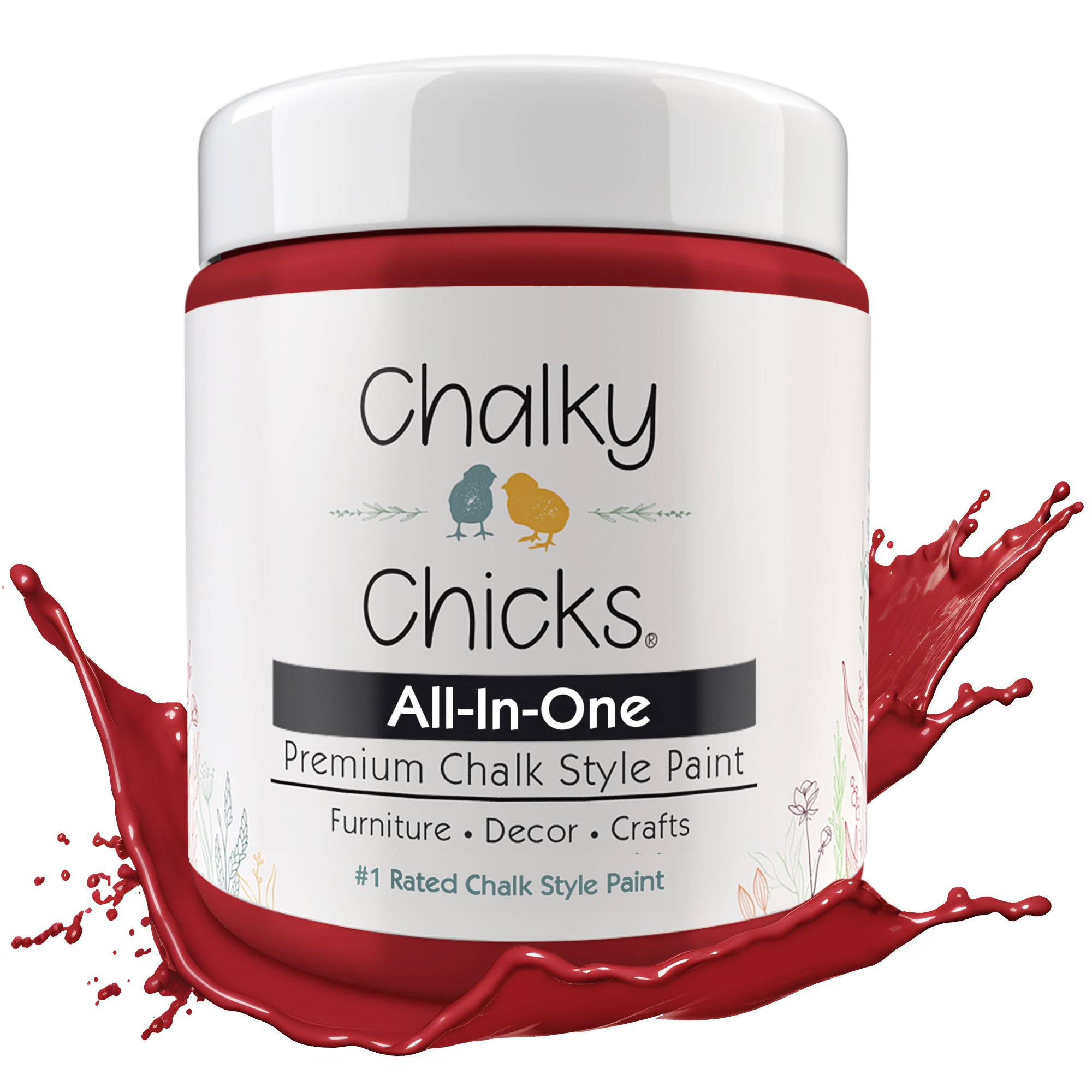 Firecracker, Premium All-In-One Chalk Paint for DIY’ers and Pro's