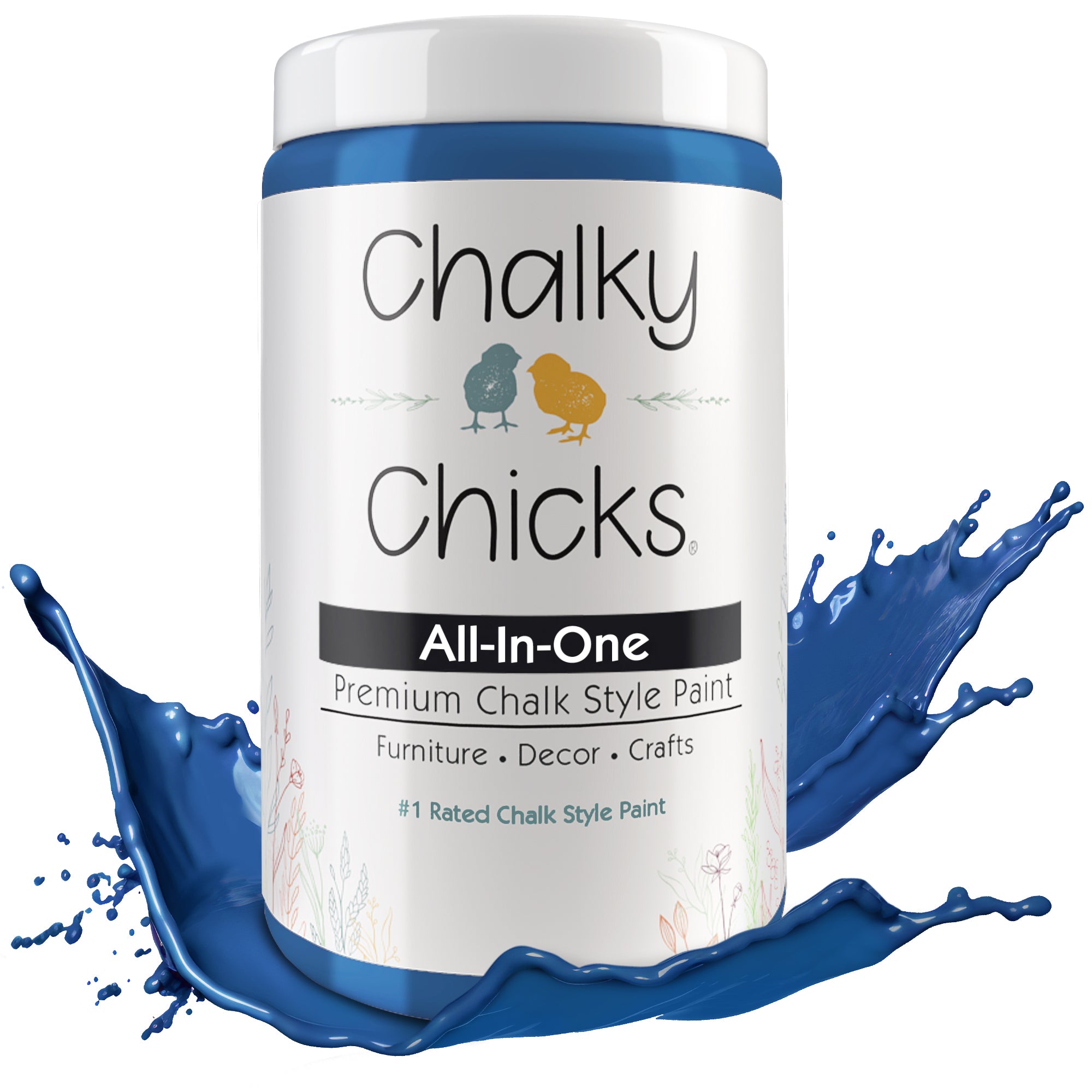 Denim, Premium All-In-One Chalk Paint for DIY'ers and Pro's