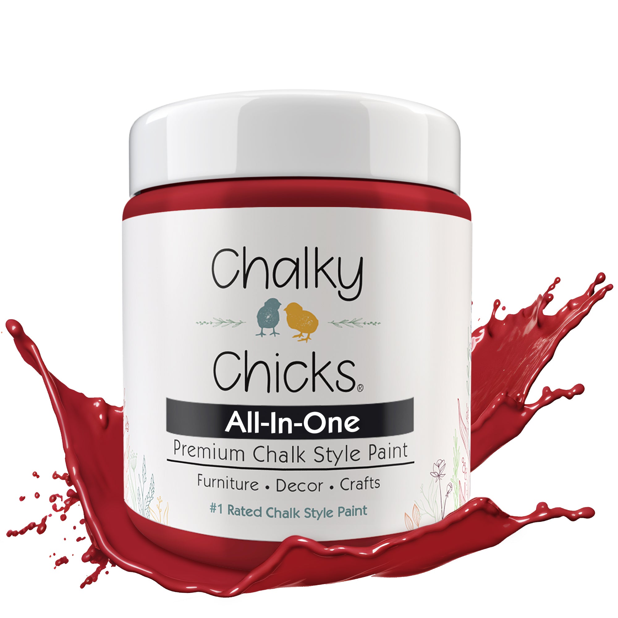 Firecracker, Premium All-In-One Chalk Paint for DIY’ers and Pro's